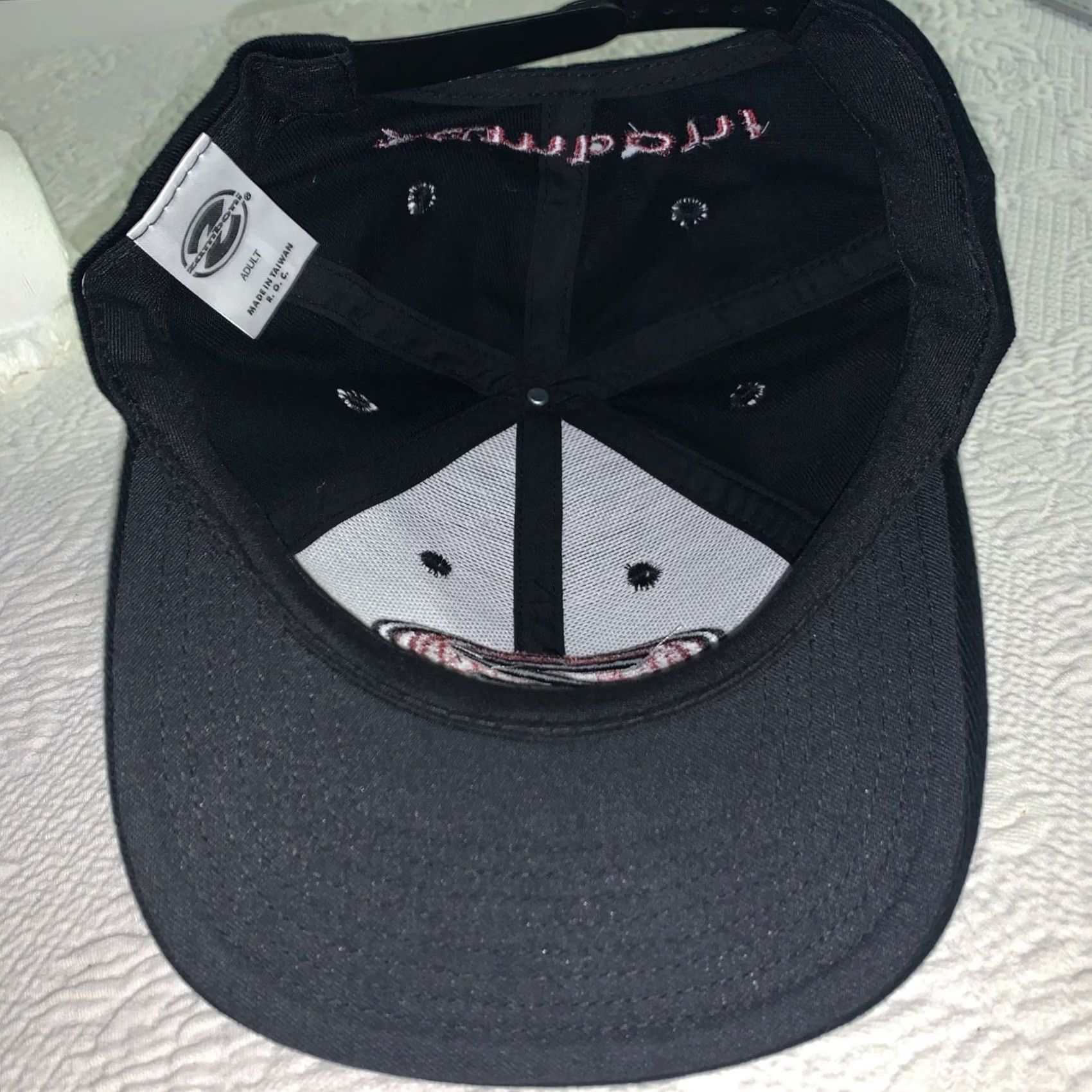 Vintage Zamboni Hat One Size Black Cap Snap Back Adult Cotton Ice Resurfacer Vtg Size ONE SIZE - 4 Thumbnail