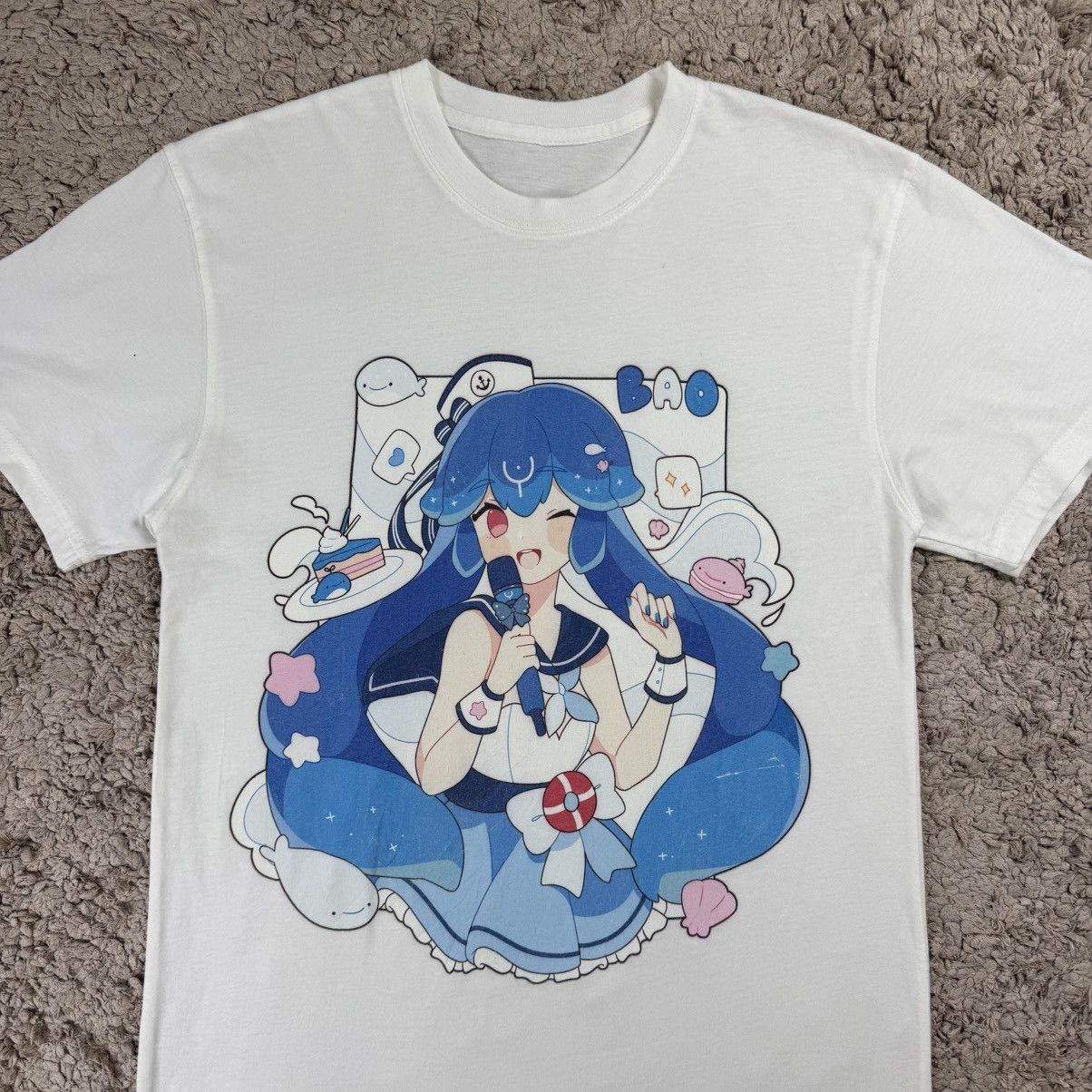 Anime Japan Bao the Whale Sailor Whale T-shirt Size US S / EU 44-46 / 1 - 5 Thumbnail
