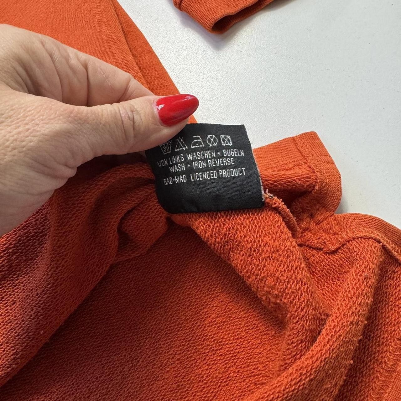 Vintage Bad + Mad Vintage Long Sleeve T-shirt Men's Size SOrange Size US S / EU 44-46 / 1 - 4 Thumbnail