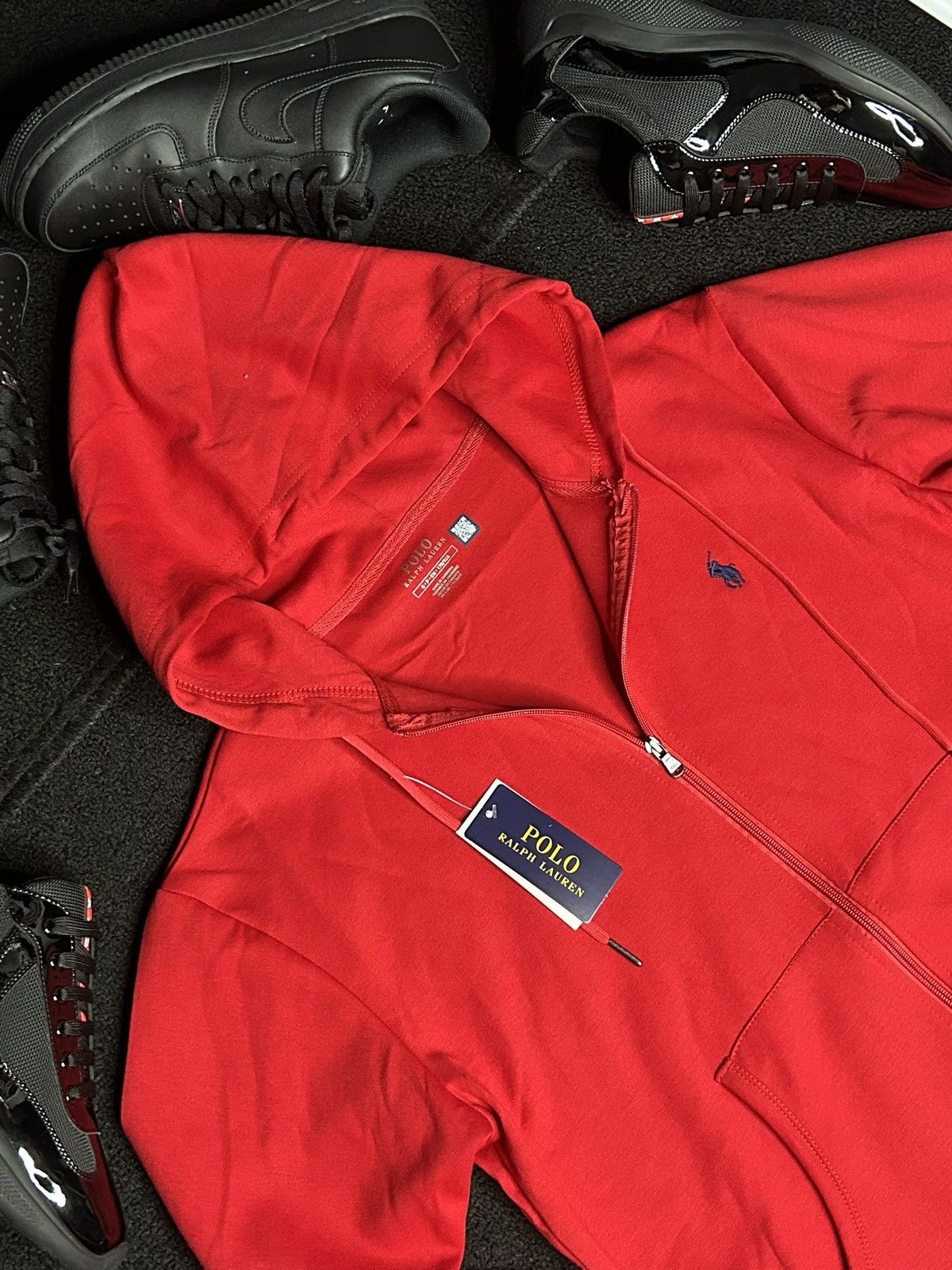 Polo Ralph Lauren Polo Ralph Lauren Men's Double-Knit Full-Zip Hoodie Size US M / EU 48-50 / 2 - 2 Thumbnail
