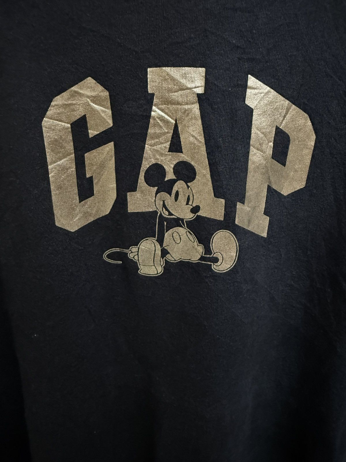 Gap Gap X Disney Mickey Mouse Longsleeve Tshirt Size US XL / EU 56 / 4 - 7 Thumbnail