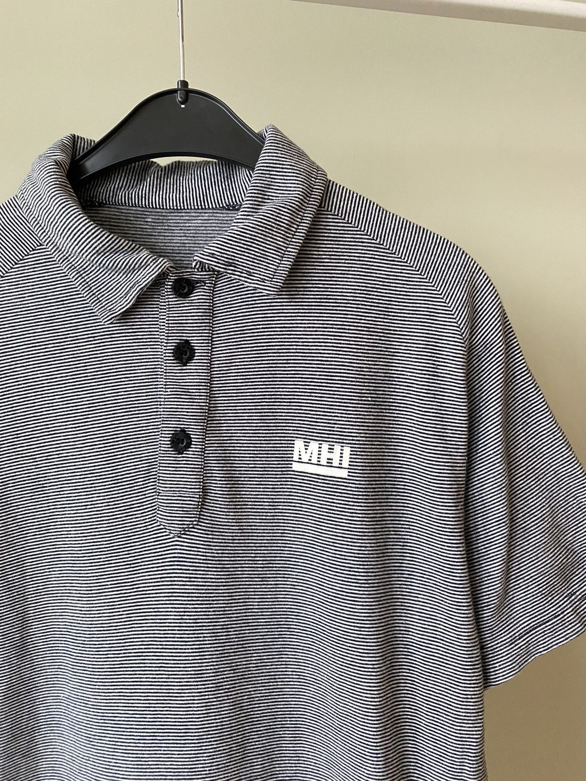 Maharishi Maharishi MHI vintage striped polo t shirt Size US M / EU 48-50 / 2 - 2 Thumbnail