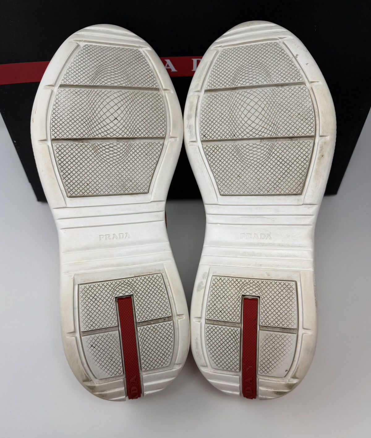 Prada Prada Americas Cup Sneaker Orange Size US 10 / EU 43 - 6 Thumbnail