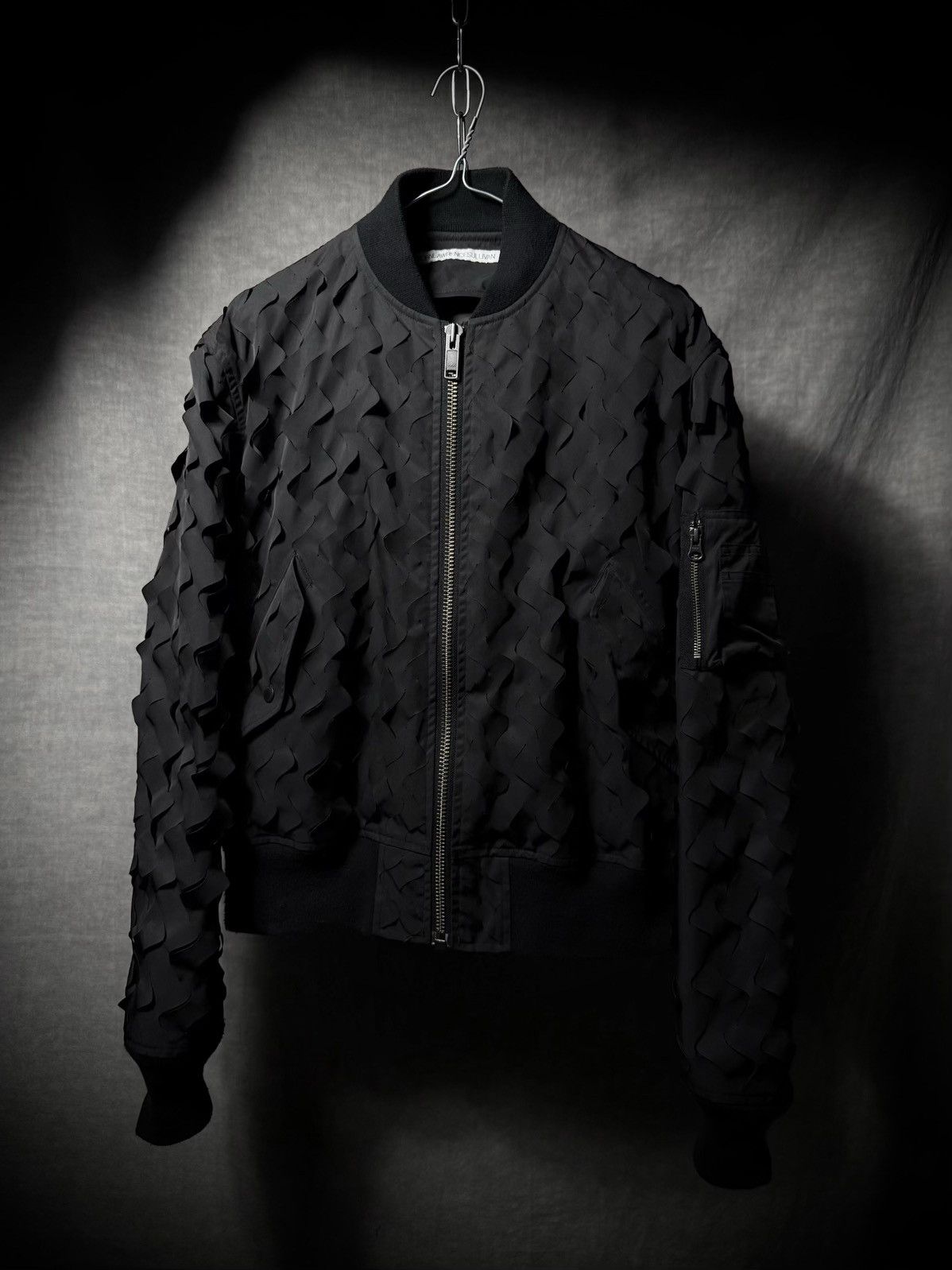 JOHN LAWRENCE SULLIVAN John Lawrence Sullivan 17AW 3D Woven Ribbon MA-1 Bomber Size US L / EU 52-54 / 3 - 1 Thumbnail