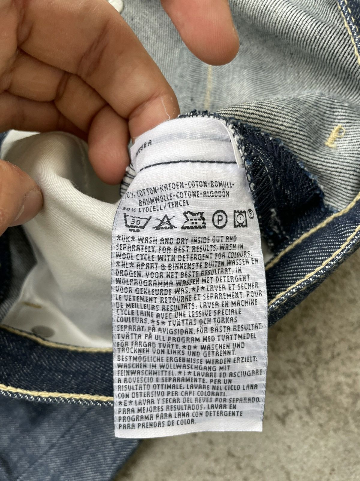 Levi's LEVI’S VINTAGE ENGINEERED RAW BNWOT INDIGO DENIM Size US 32 / EU 48 - 7 Thumbnail