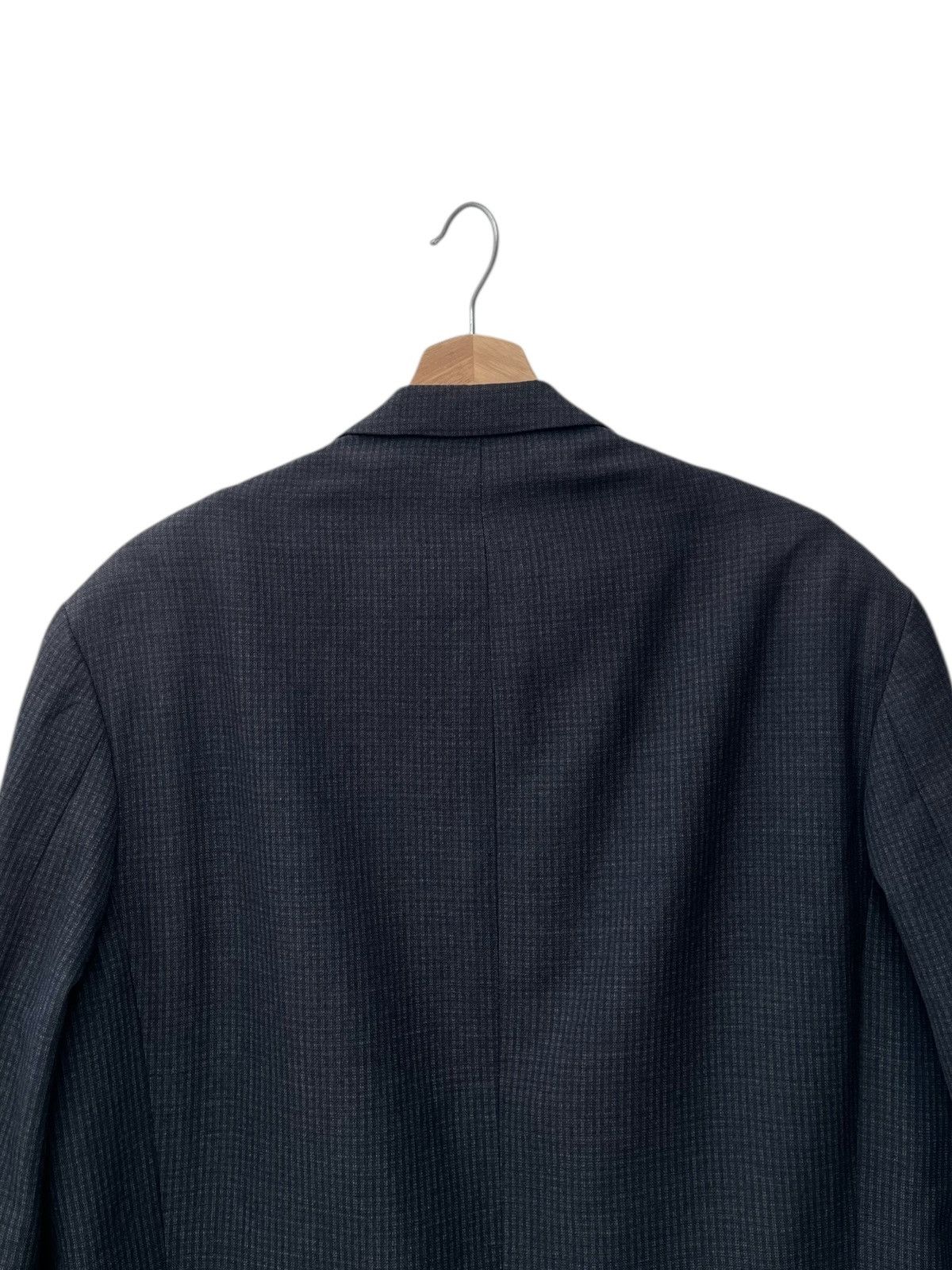 Yohji Yamamoto 90’s Y’s For Men Micro Plaid 3 Buttons Tailored Jacket Size US M / EU 48-50 / 2 - 7 Thumbnail