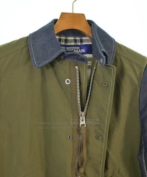 Junya Watanabe Junya Watanabe Patchwork Denim Long Coat Size US S / EU 44-46 / 1 - 6 Thumbnail