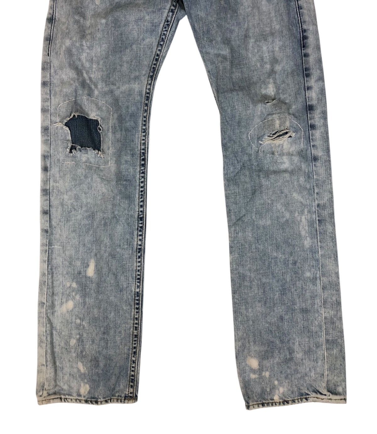 Energie Energie Distressed Ripped Denim Style Clash Jeans Size US 32 / EU 48 - 4 Thumbnail