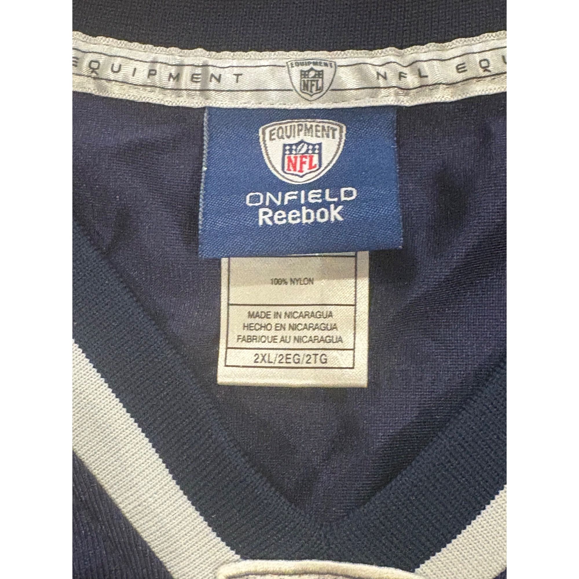 Reebok Reebok New England Patriots Tom Brady #12 Blue NFL Football Size US XXL / EU 58 / 5 - 8 Thumbnail
