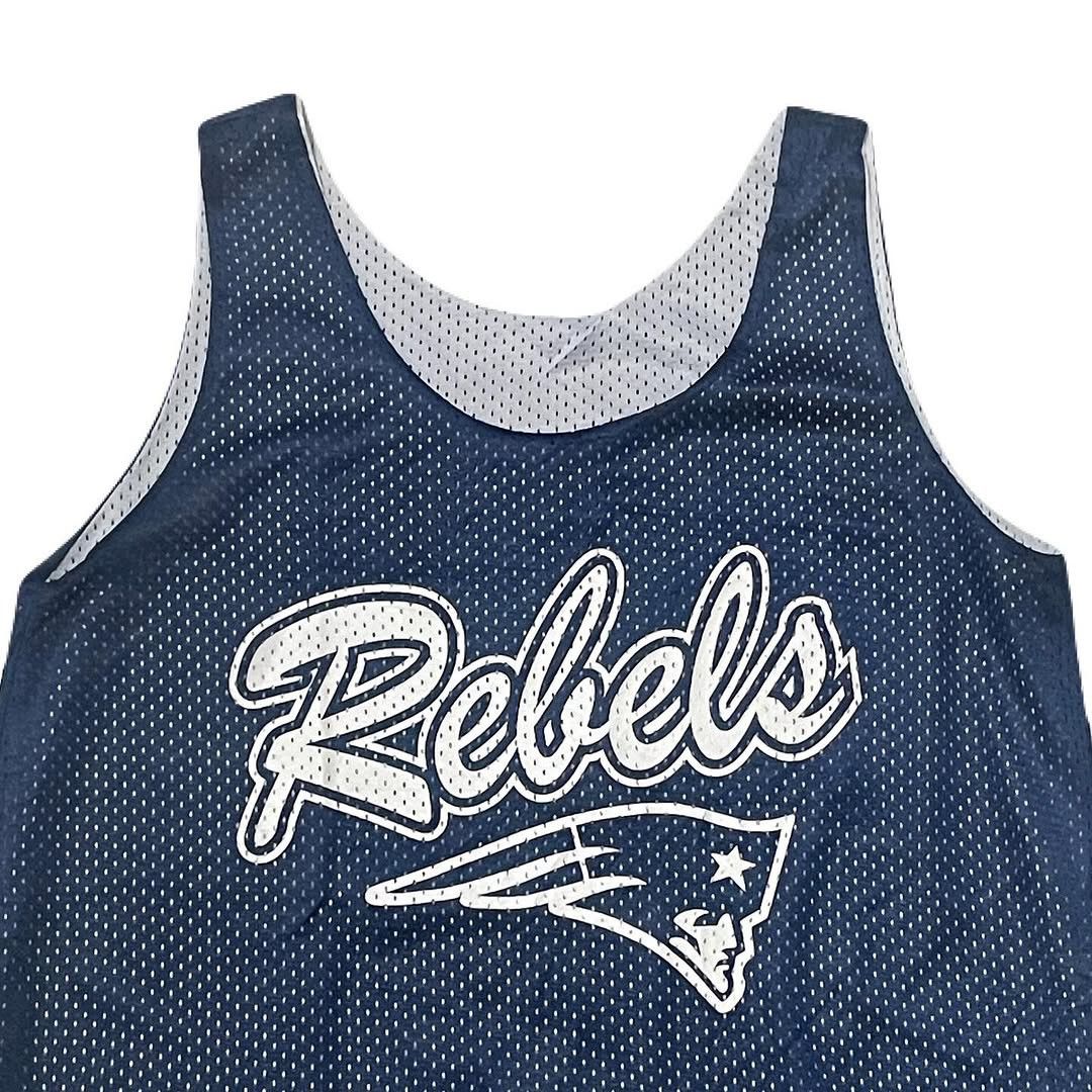 Jerzees × NFL × Vintage VINTAGE NFL REVERSIBLE JERSEY NEW ENGLAND PATRIOTS PATS Size US M / EU 48-50 / 2 - 3 Thumbnail