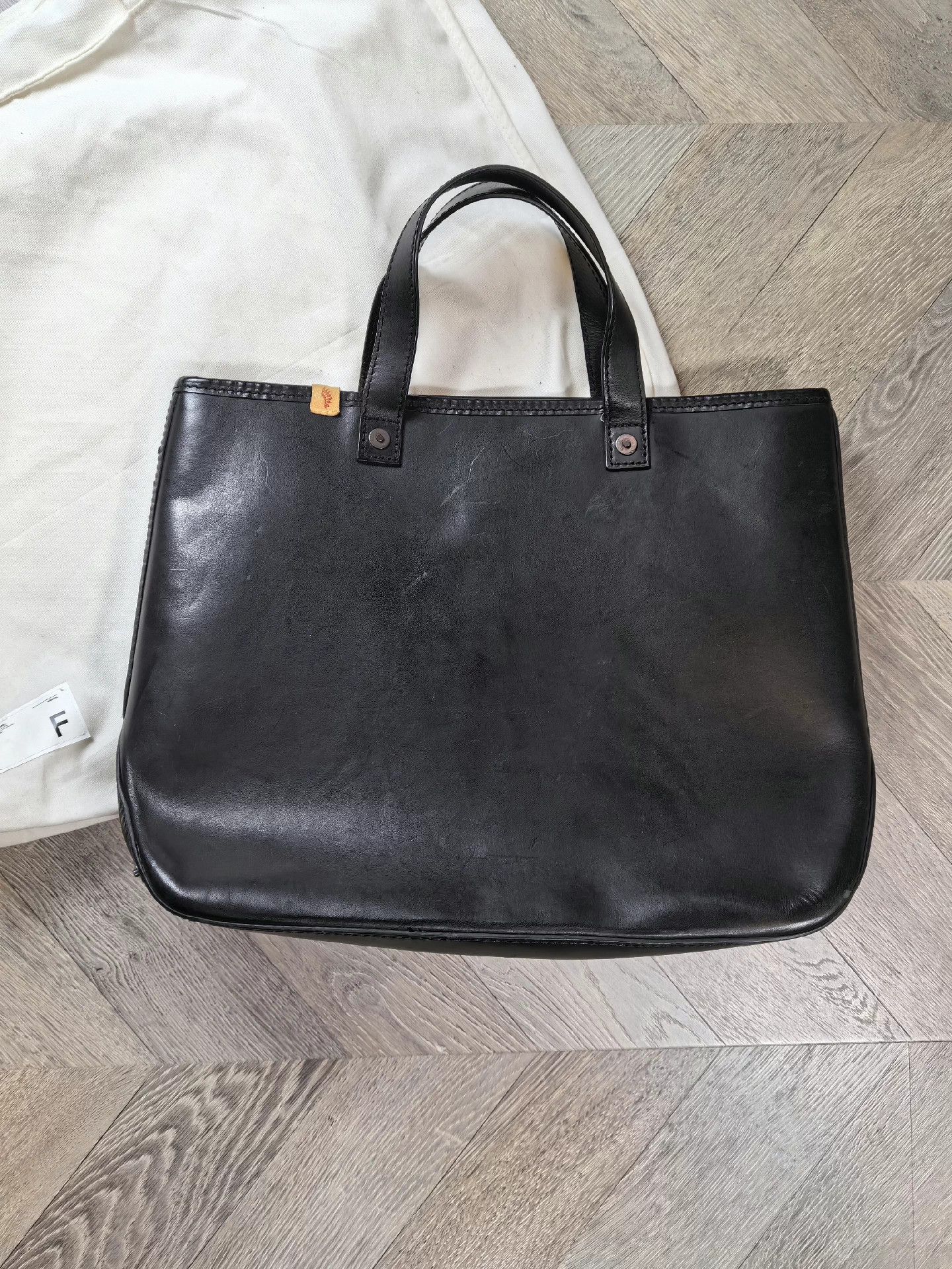 Visvim VISVIM 16AW RIVET TOTE Cowhide Leather Tote Bag Size ONE SIZE - 1 Thumbnail