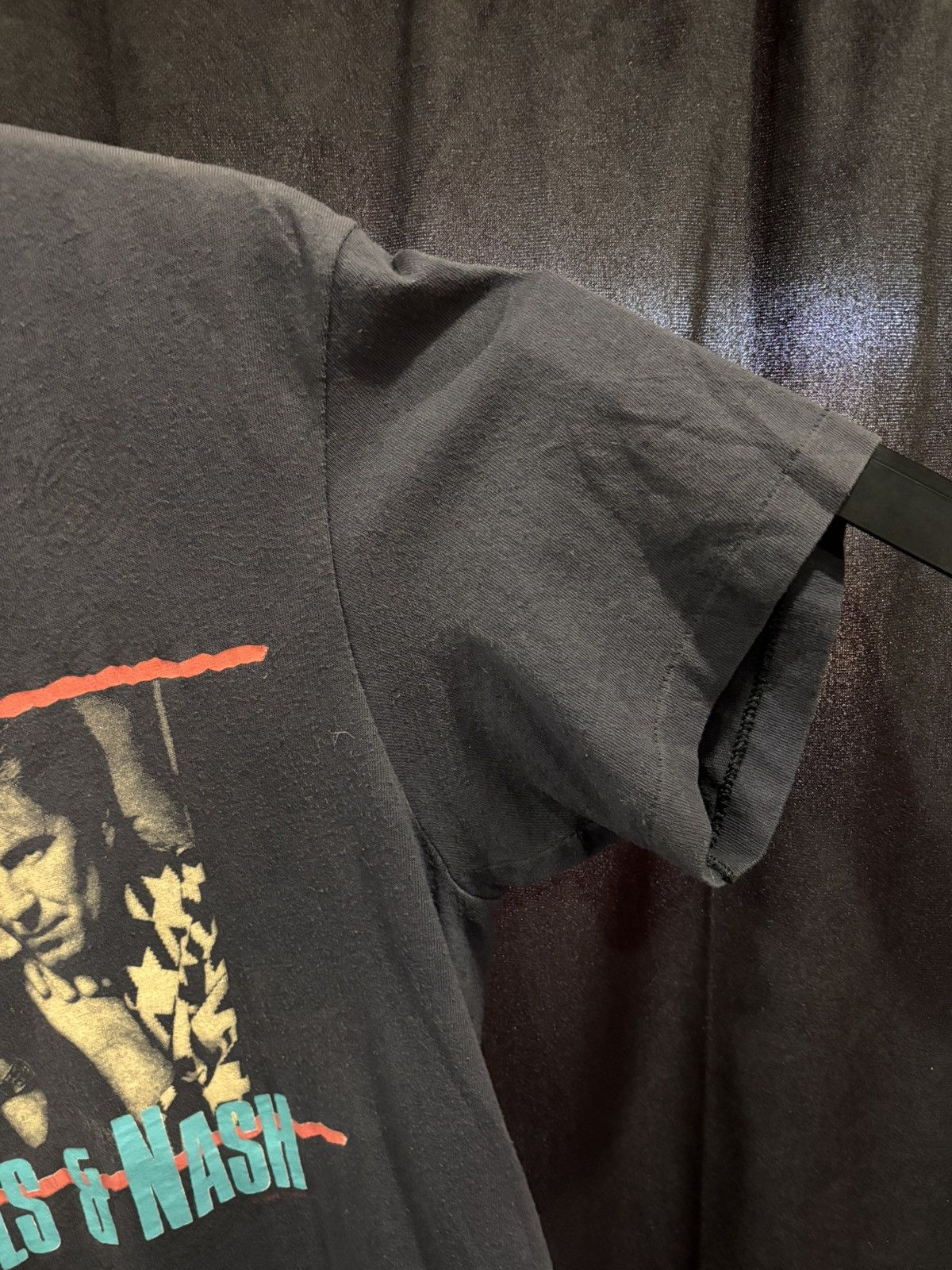 Vintage Vintage Crosby, Stills & Nash 1988 Tour T Shirt Size US L / EU 52-54 / 3 - 4 Thumbnail