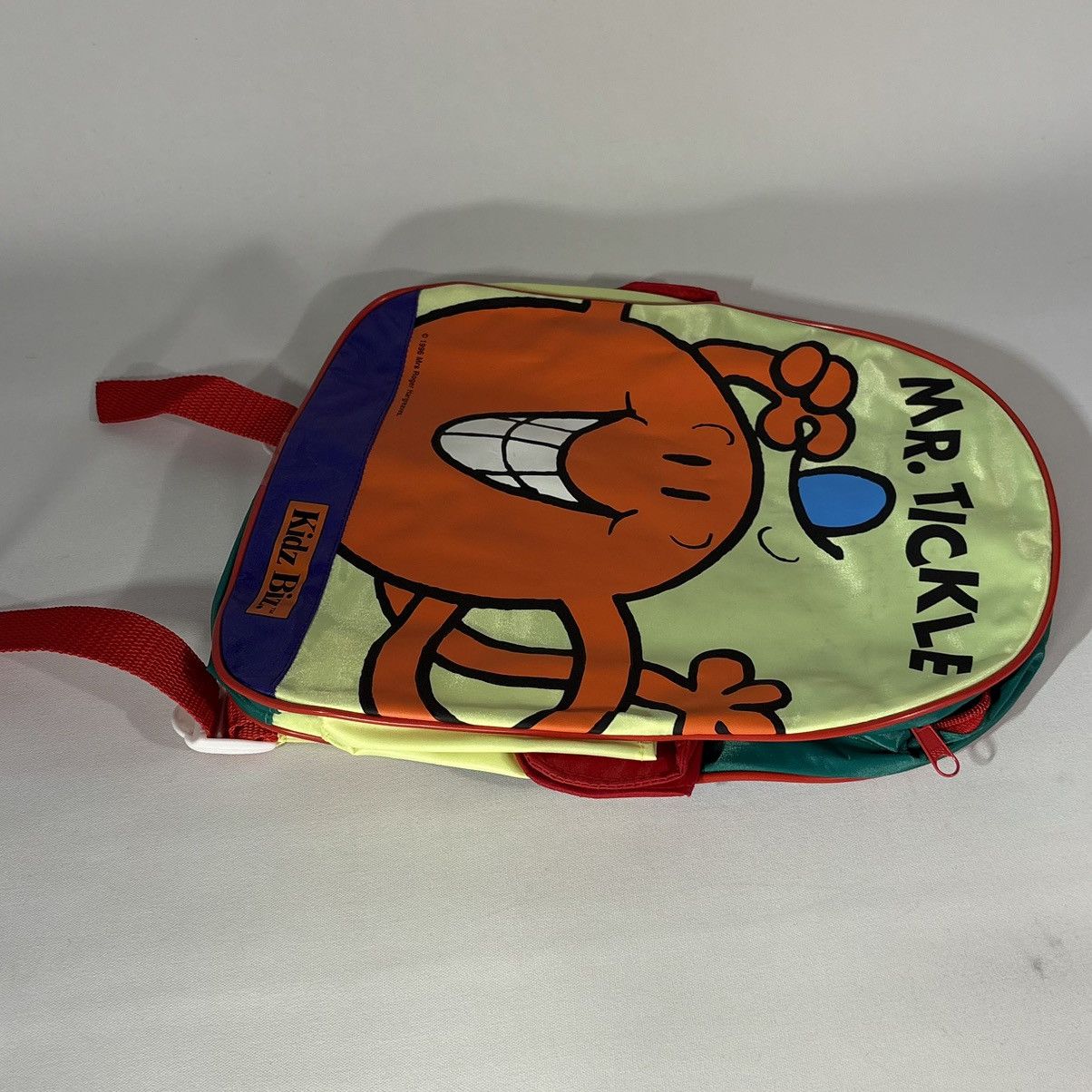 Vintage Vintage 90s Mr. Men Mr. Tickle Kidz Biz Youth Backpack Size ONE SIZE - 3 Thumbnail