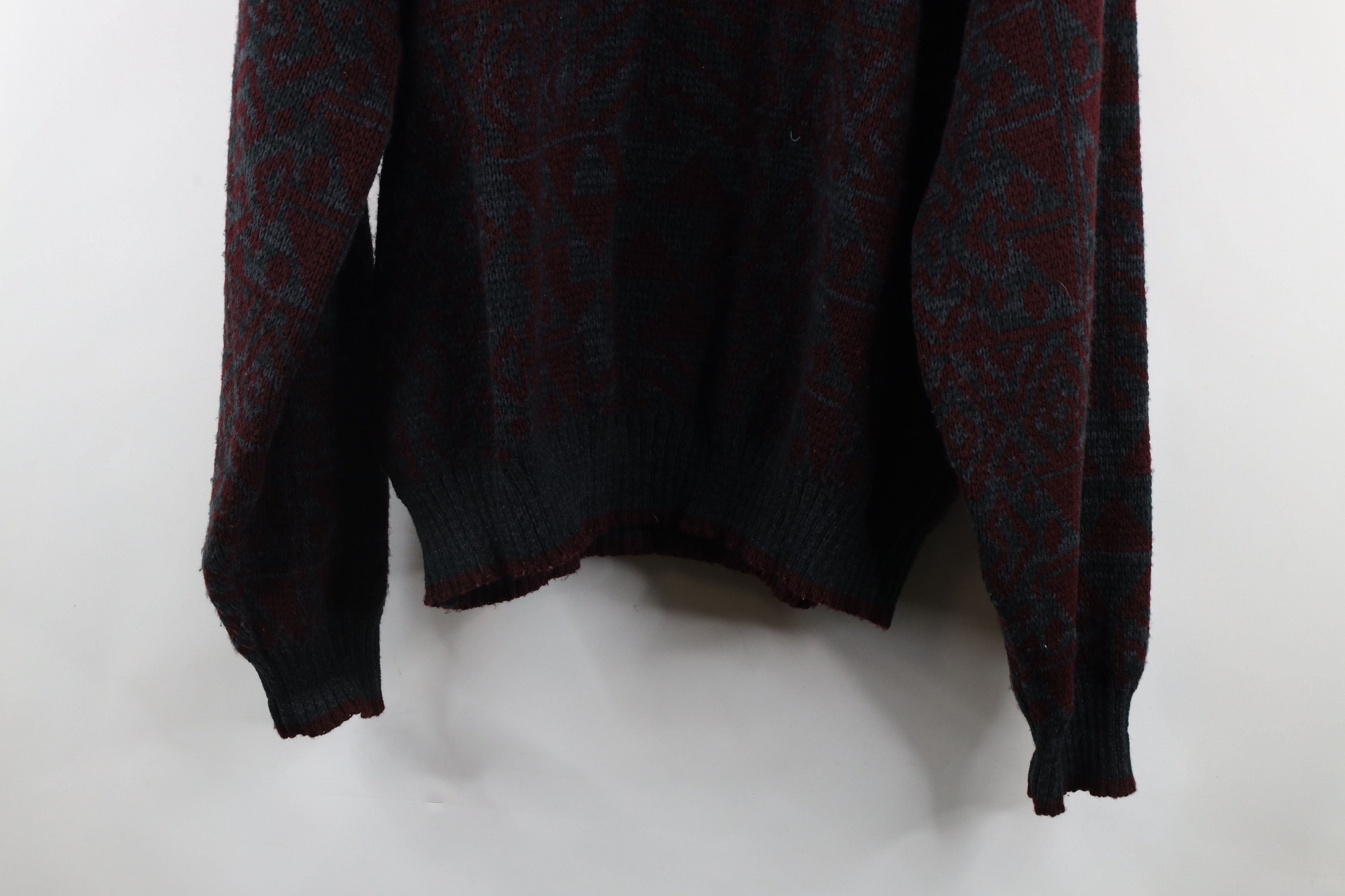 Vintage Vintage 90s Coogi Style Southwestern Knit Cosby Dad Sweater Size US XL / EU 56 / 4 - 9 Thumbnail