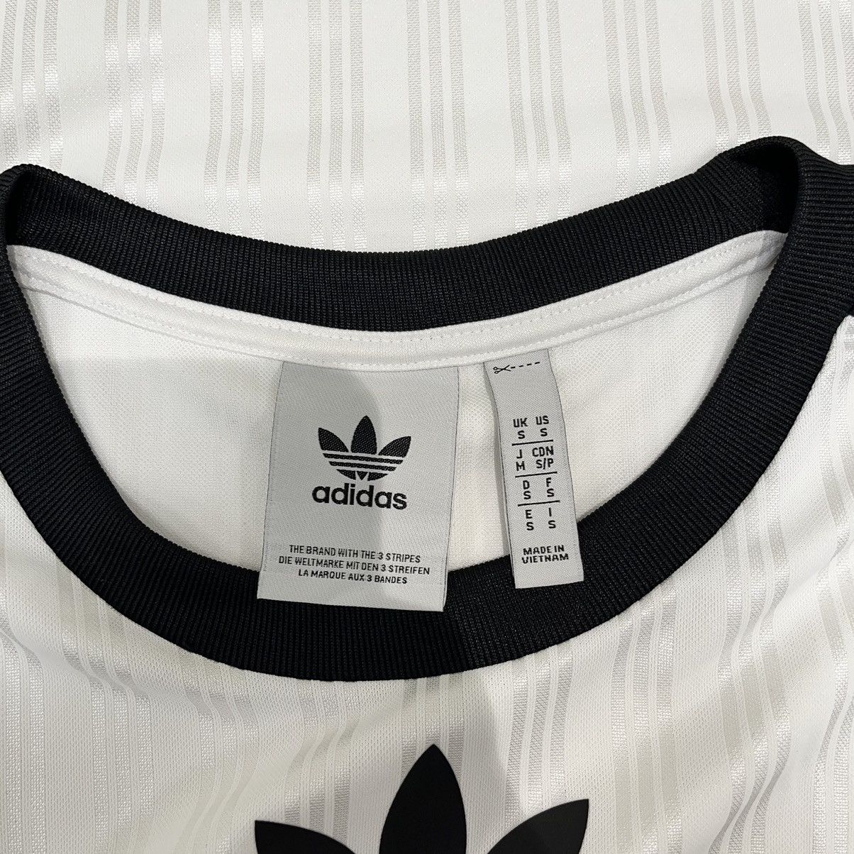 Adidas Adidas Jersey White Size US S / EU 44-46 / 1 - 3 Thumbnail