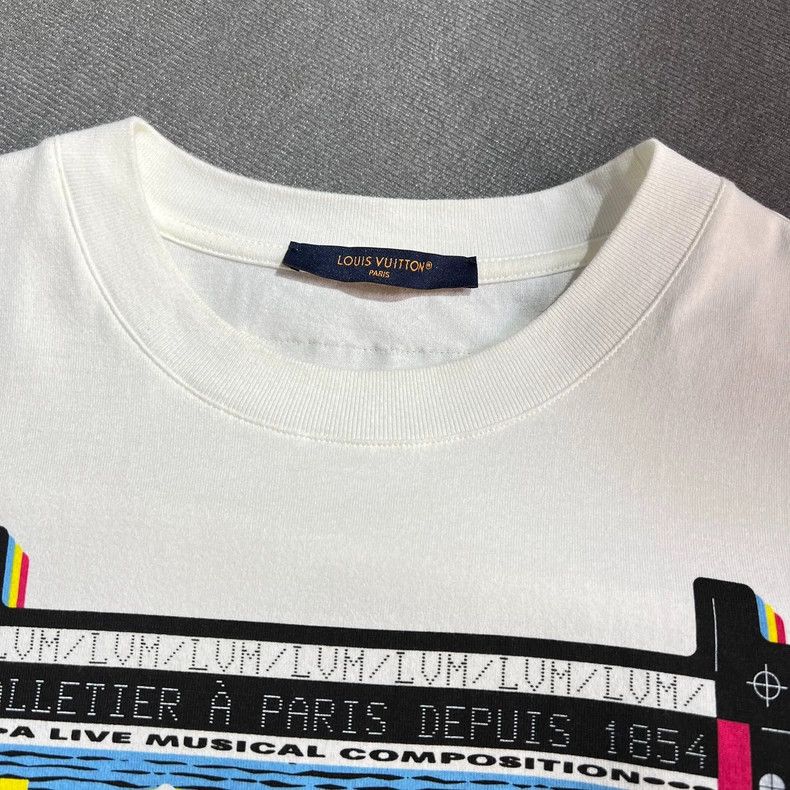 Louis Vuitton Louis Vuitton White band print short sleeve 2504-Nextarrow Size US M / EU 48-50 / 2 - 3 Thumbnail