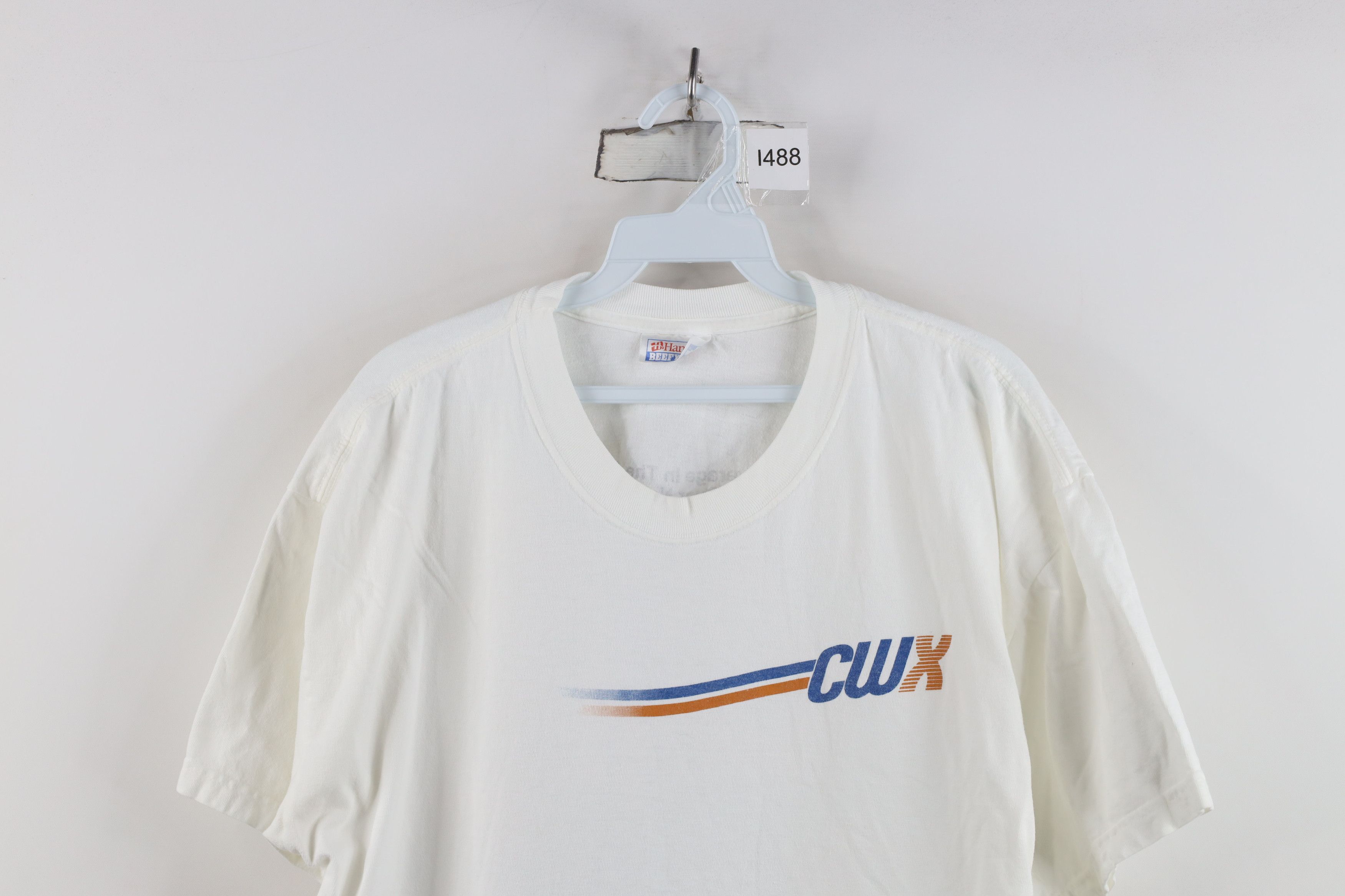Vintage Vintage 90s CWX Transportation Trucking Conway T-Shirt White Size US L / EU 52-54 / 3 - 2 Thumbnail
