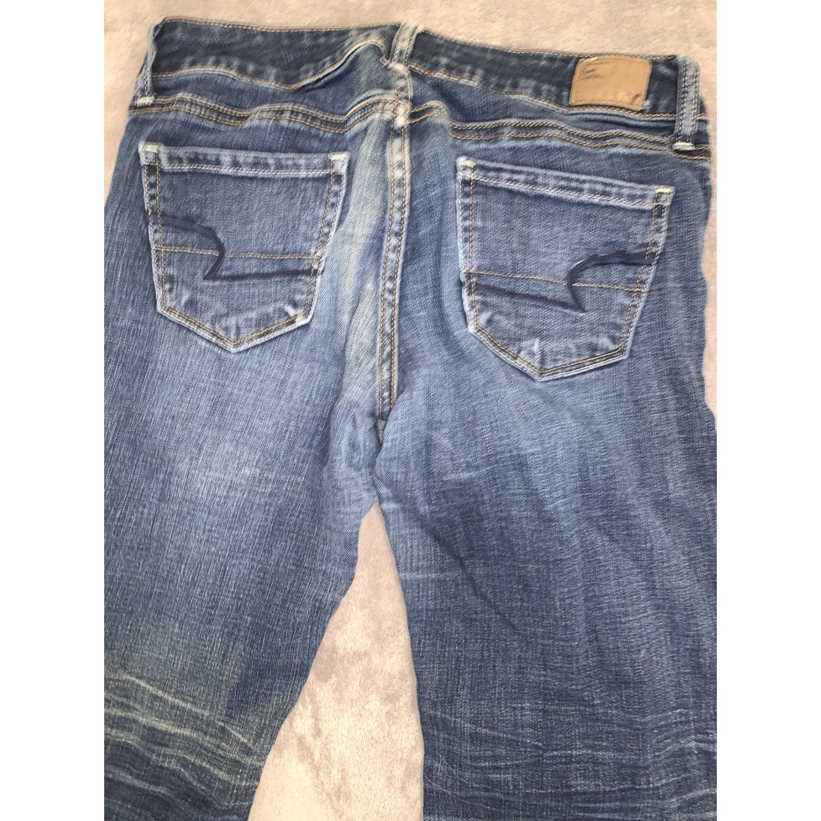 American Eagle Outfitters VINTAGE American Eagle Outfitters Jeans 5-Pocket Design Skinny Women’s Size 4 Inseam 27 Blue Denim Spring Summer Fall Winter Grunge Retro 80s 90s Size 27" / US 4 / IT 40 - 2 Thumbnail