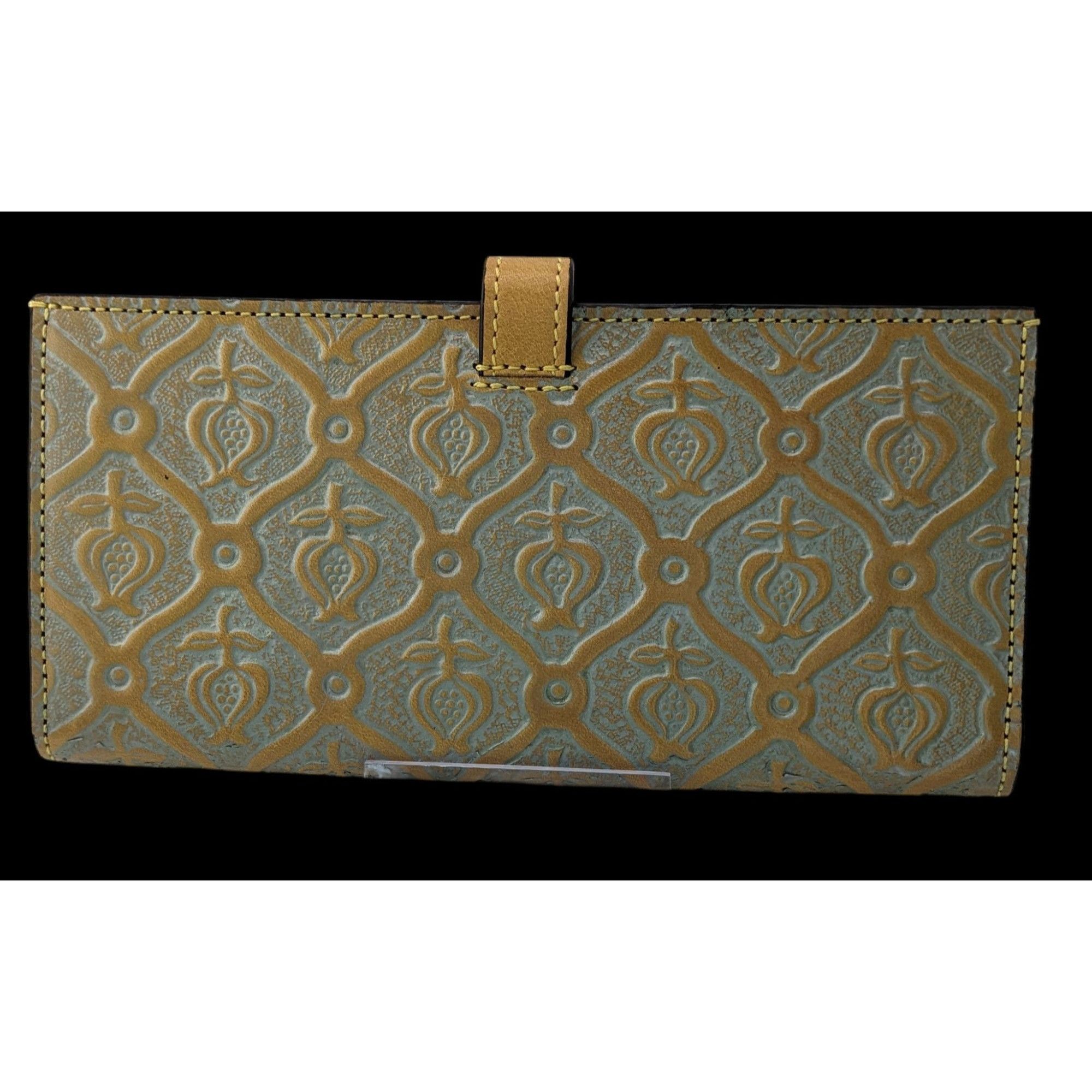 Other Meryan Embossed Isabelino Wallet In Handworked Vegetable Tan Size ONE SIZE - 2 Thumbnail