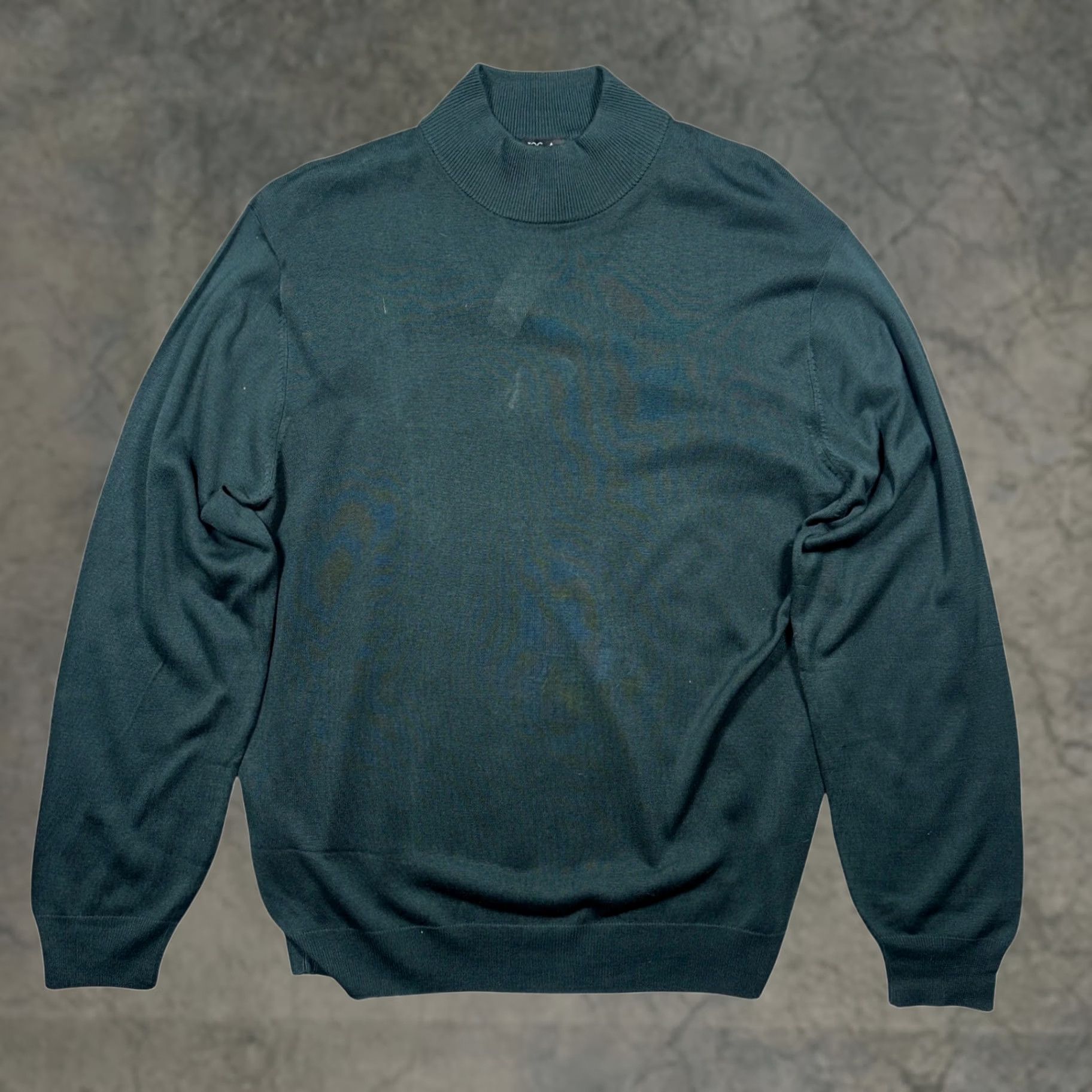 Jos. A. Bank Jos. A. Bank Mock Neck Sweater Men XXL Green NEW Silk Signature Collection VTG Size US XXL / EU 58 / 5 - 1 Thumbnail