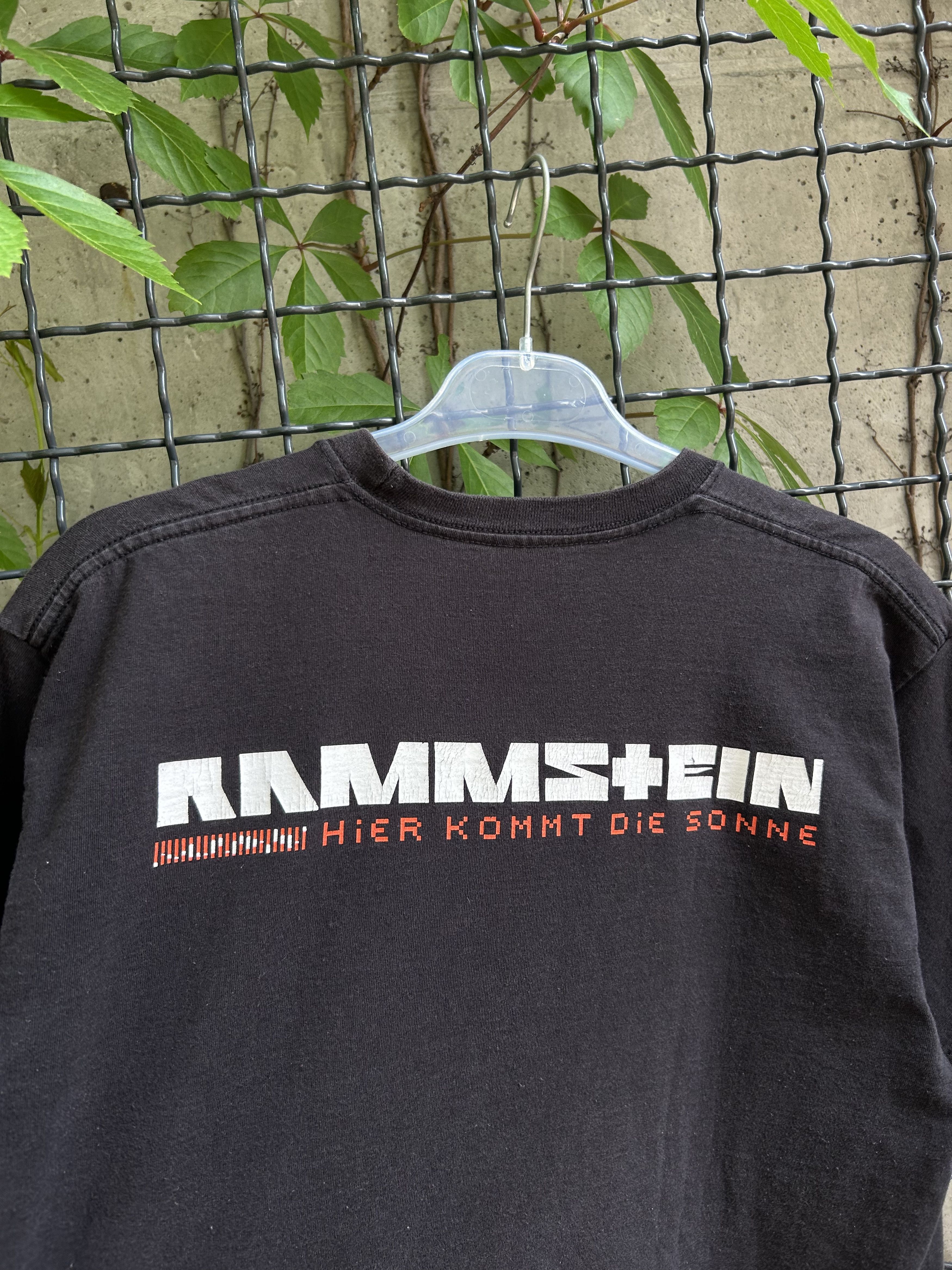 Band Tees Vintage 2000s Rammstein Rock Band T-shirt Size US M / EU 48-50 / 2 - 9 Thumbnail