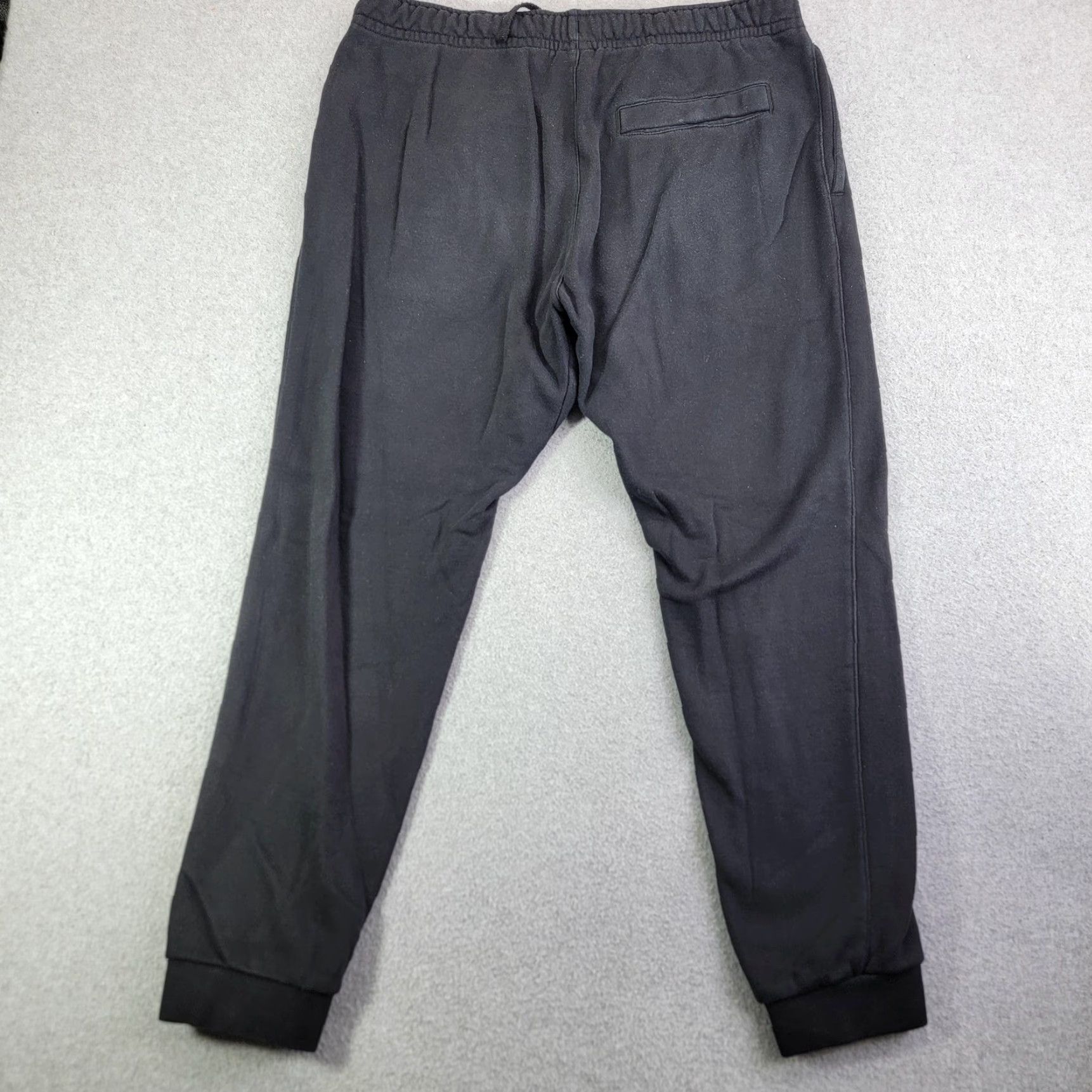 Nike Nike Sweatpants Mens Large Black Fleece Joggers Elastic Waist Pockets Athletic Size US 33 - 6 Thumbnail