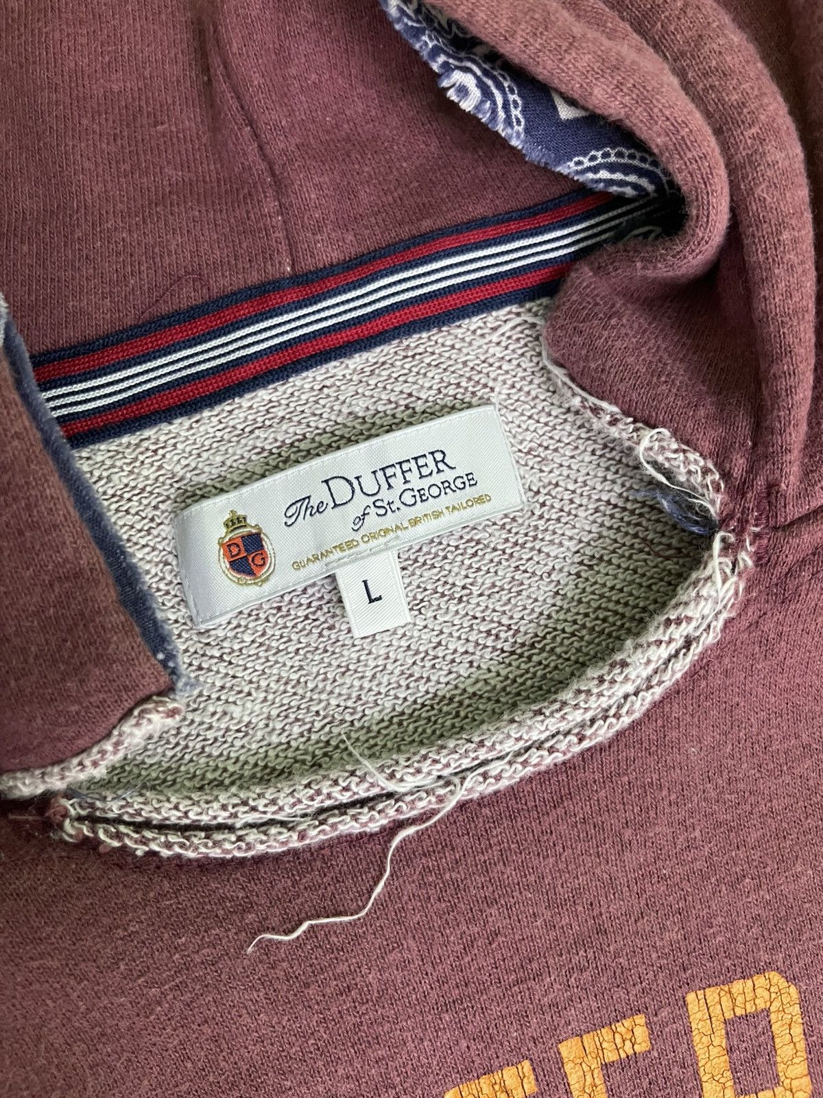 The Duffer of St.George Vintage The Duffer of St. Geogre Tigers 84-10 Hoodie Size US L / EU 52-54 / 3 - 12 Thumbnail