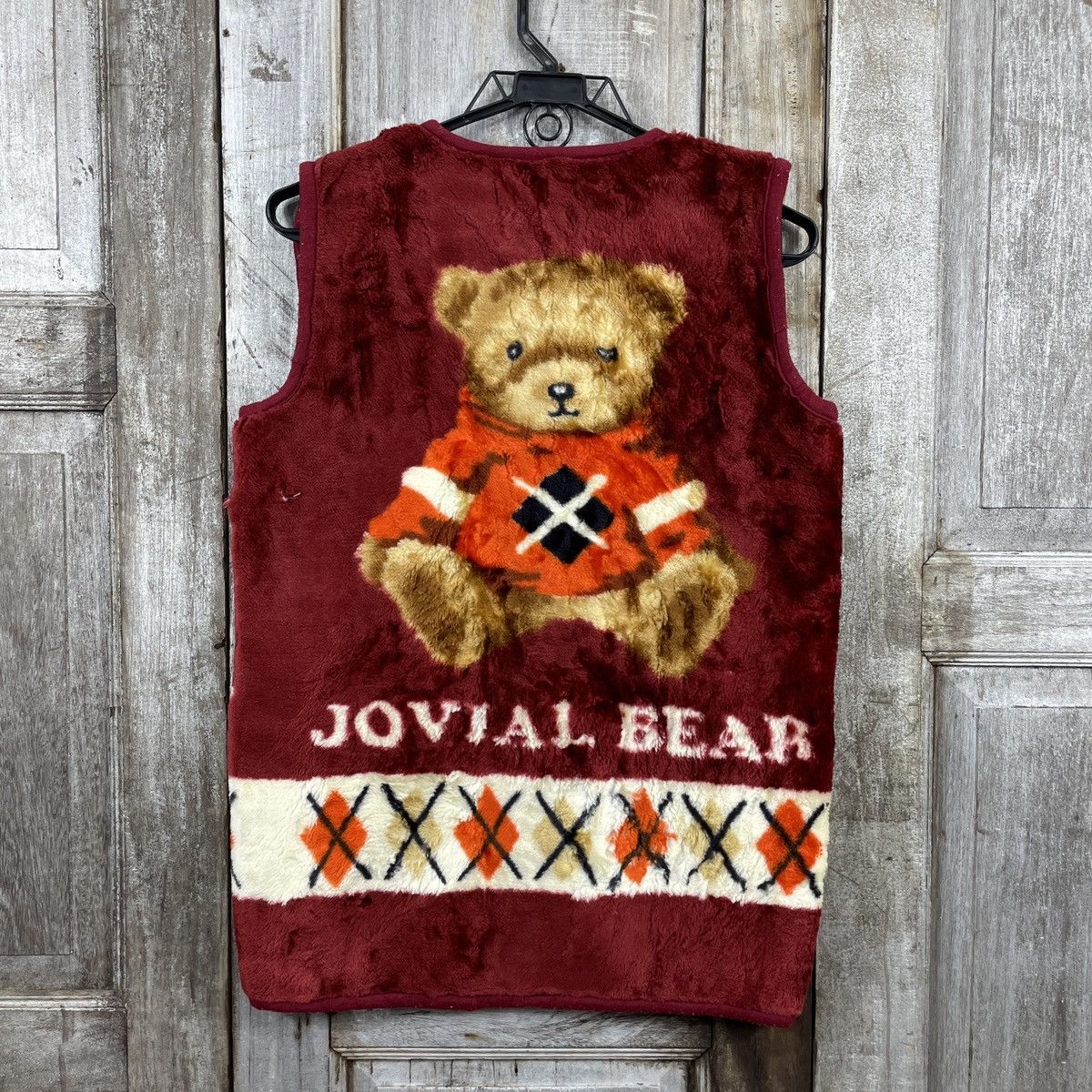 Cartoon Network × Japanese Brand × Vintage Vintage Jovial Bear Fleece Zipper Vests Size US M / EU 48-50 / 2 - 1 Thumbnail