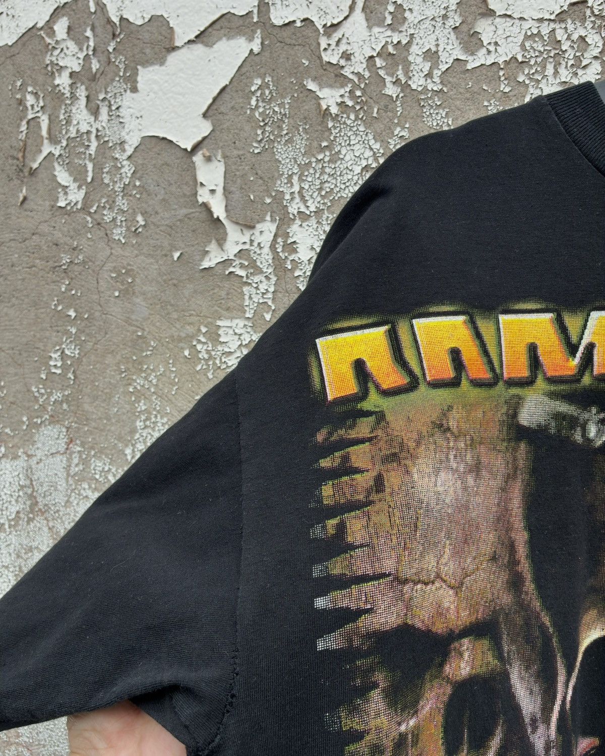 Band Tees Vintage 90’s Rammstein Mexican Bootleg Tee Size US XL / EU 56 / 4 - 6 Thumbnail