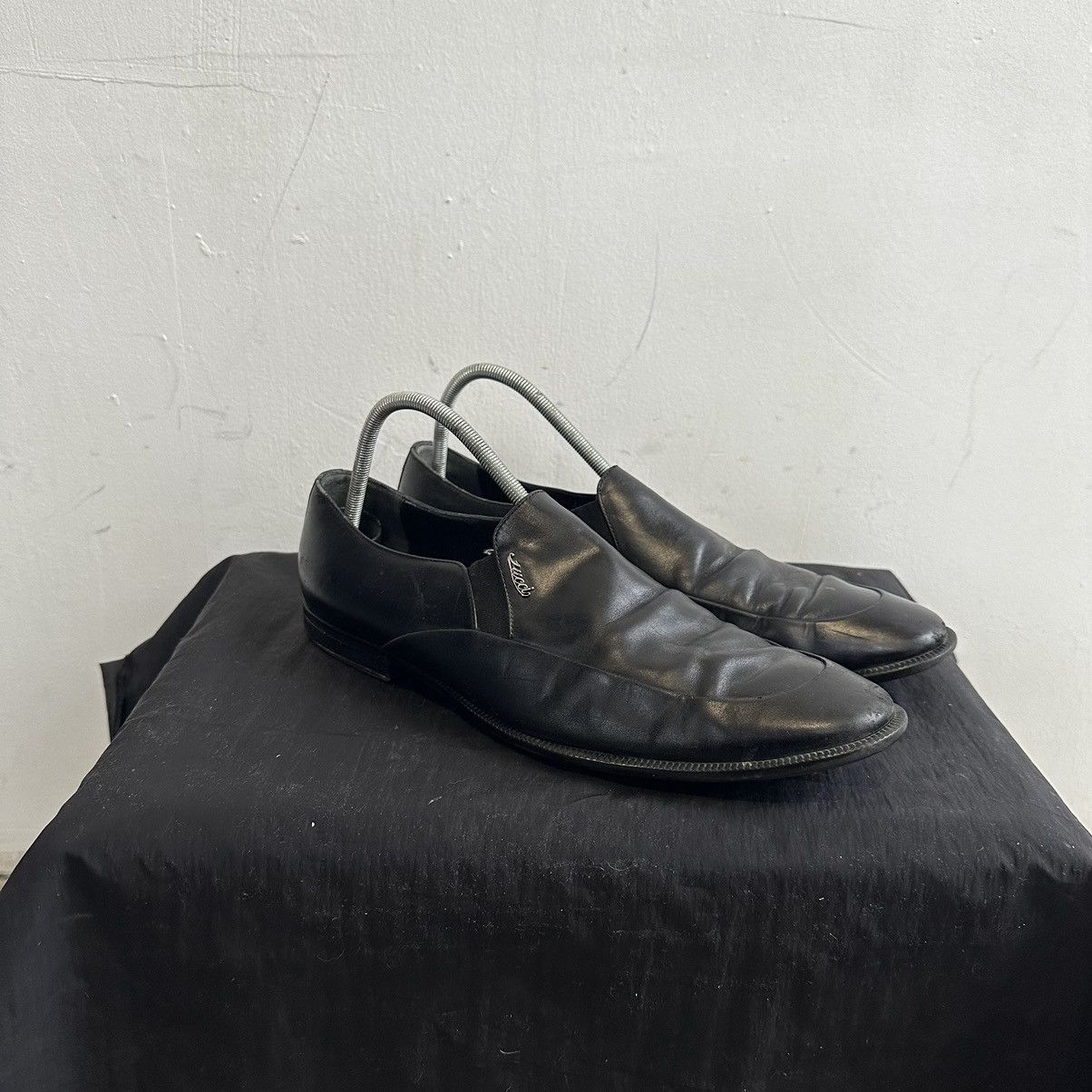 Gucci Gucci vintage 90s Formal Shoes Leather Black 👞 Size US 8.5 / EU 41-42 - 2 Thumbnail