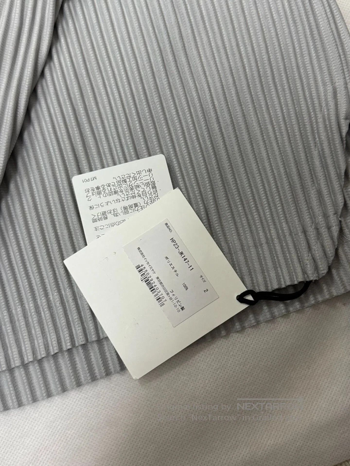 Homme Plisse Issey Miyake Issey Miyake Homme Plisse HP Long Sleeve T. Size US M / EU 48-50 / 2 - 6 Thumbnail