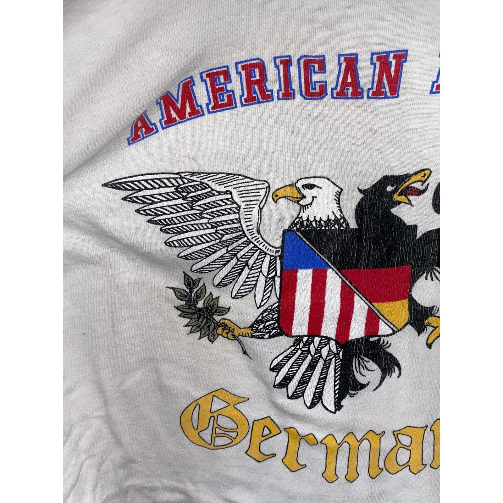 Vintage Vintage American Forces Shirt Germany Army Soldier Tee War L Size US L / EU 52-54 / 3 - 7 Thumbnail