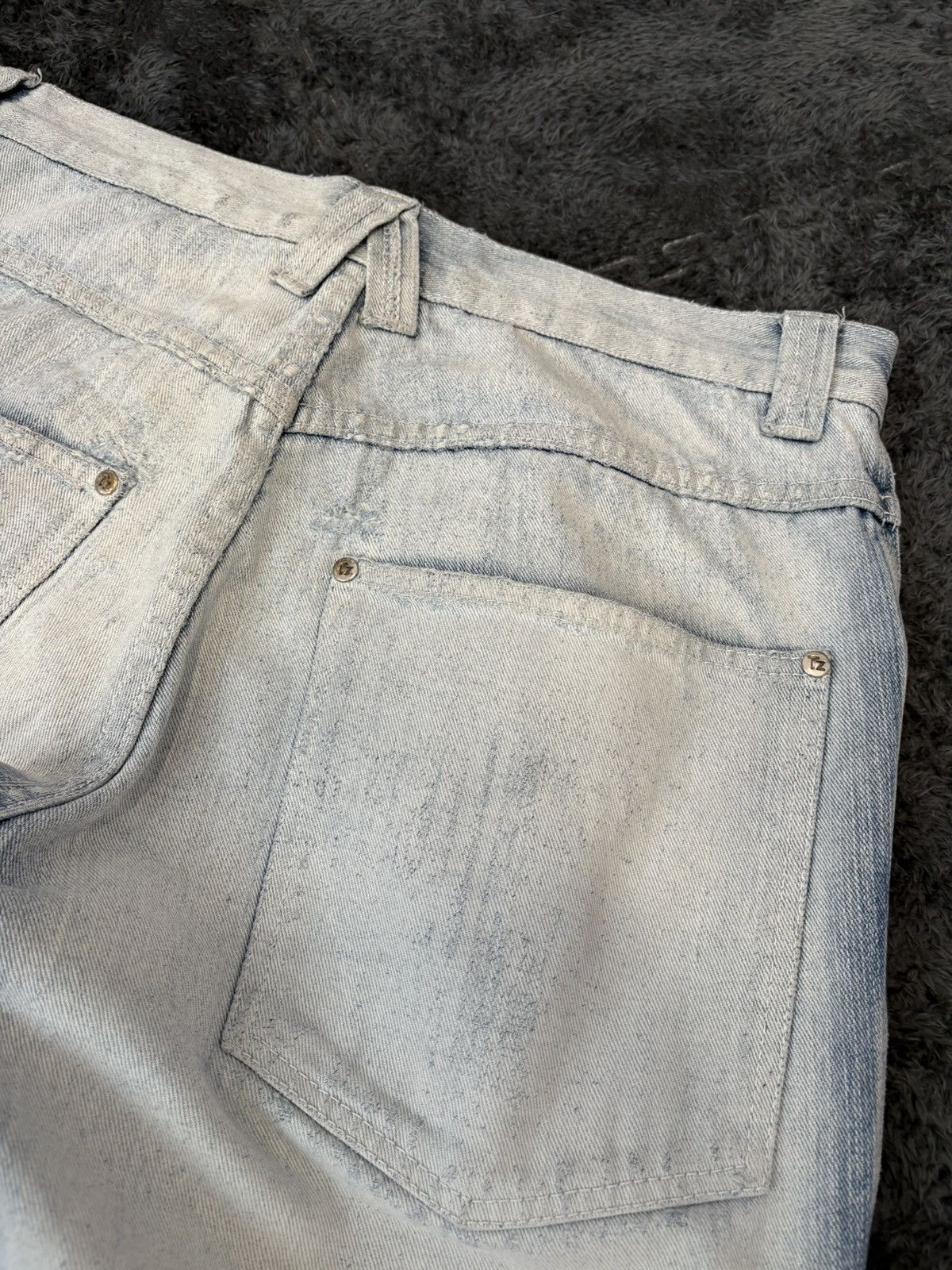 Japanese Brand Rare 2000s Baggy Y2K Vintage Distressed Jeans Size US 32 / EU 48 - 15 Thumbnail