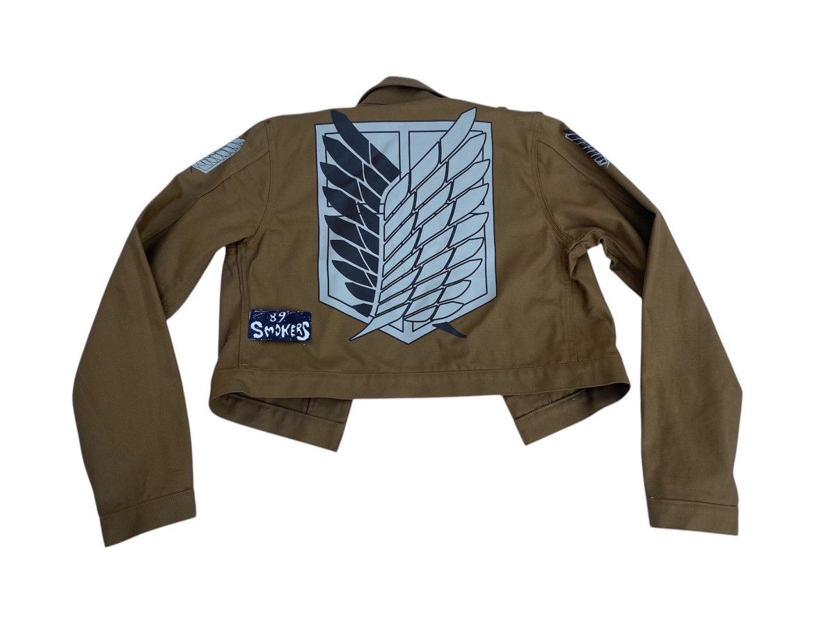 Anime × Japanese Brand Vintage cospa Attack on titan shingeki no kyojin crop jacket Size US S / EU 44-46 / 1 - 2 Thumbnail
