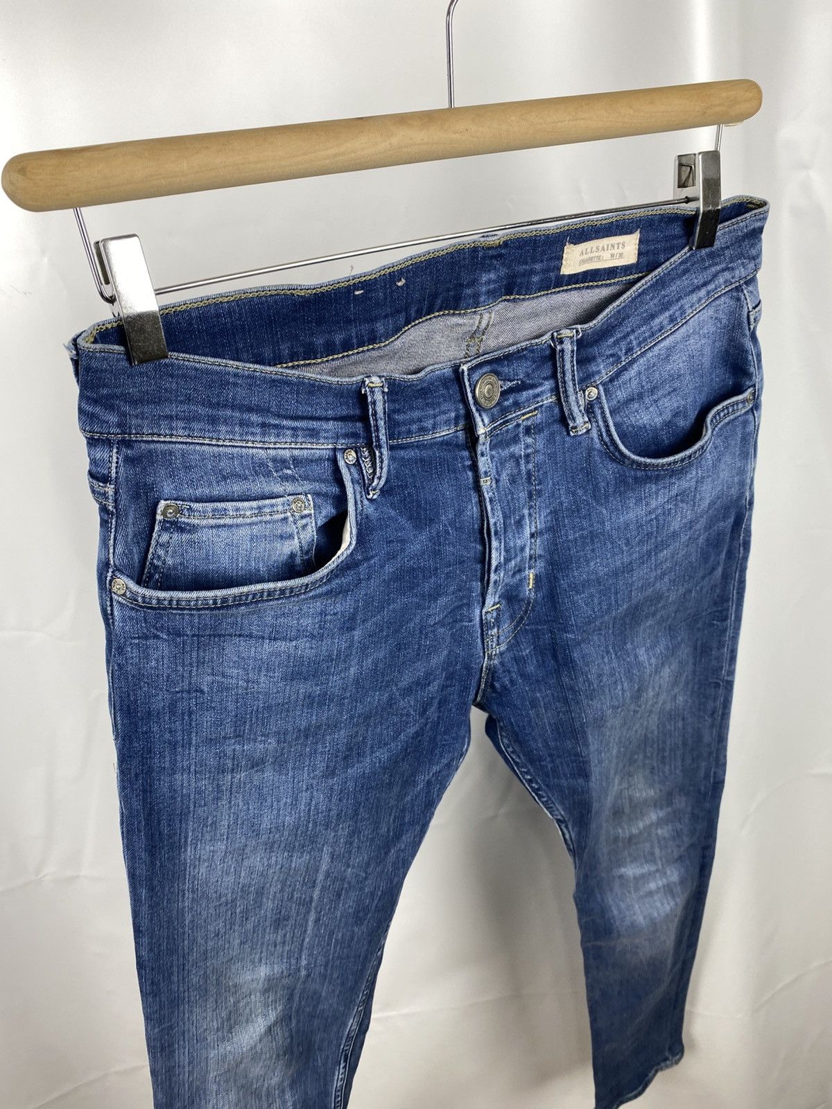 Allsaints Allsaints Skinny Stretch Jeans Etch Cigarette size 30 Size US 30 / EU 46 - 7 Thumbnail