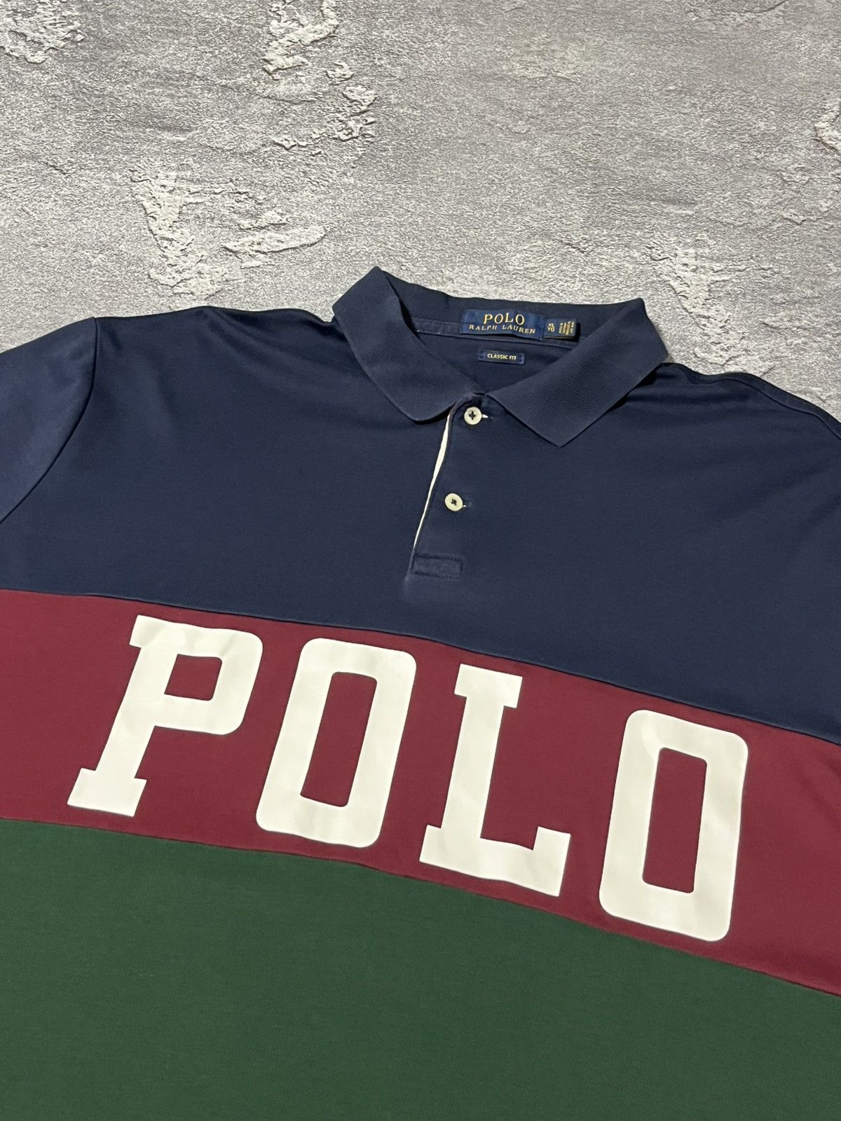 Polo Ralph Lauren Raplph Lauren Big Logo Polo Shirt Size US XL / EU 56 / 4 - 2 Thumbnail