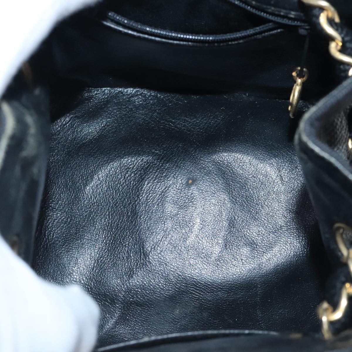 Chanel CHANEL Hand Bag Straw Beige Black CC Size ONE SIZE - 11 Thumbnail