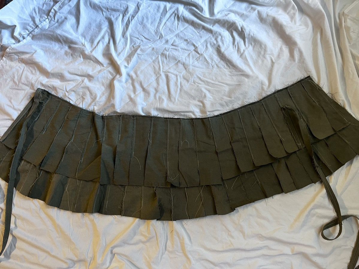 Other Green khaki pleated mini skirt Size 32" / US 10 / IT 46 - 5 Thumbnail