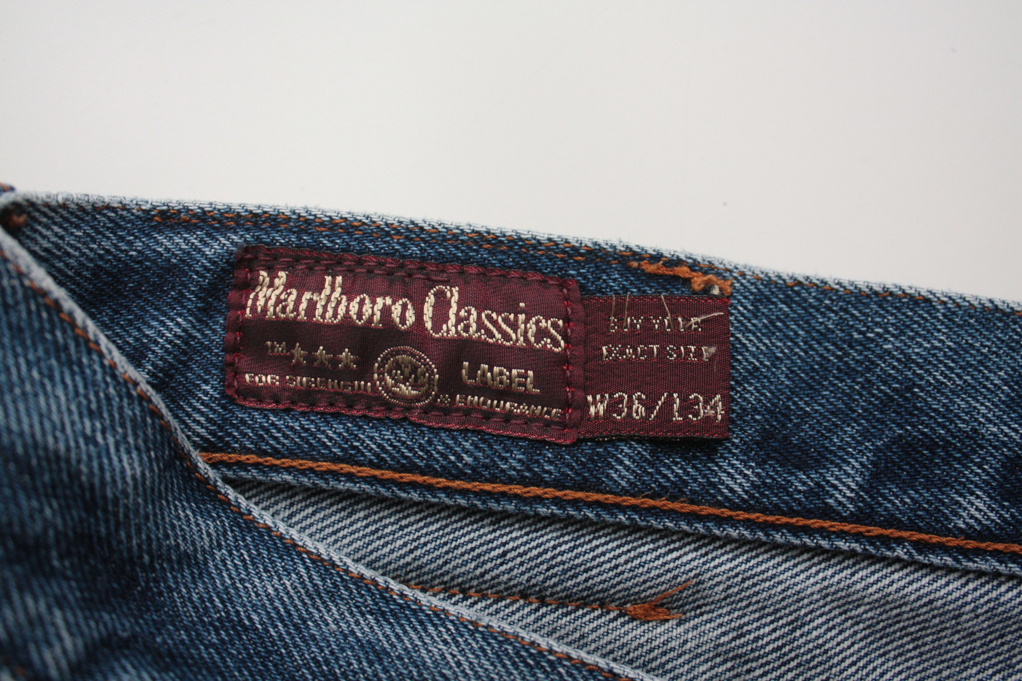 Marlboro Classics Marlboro Classics Blue Denim Jeans Men's W36L34 Size US 36 / EU 52 - 5 Thumbnail