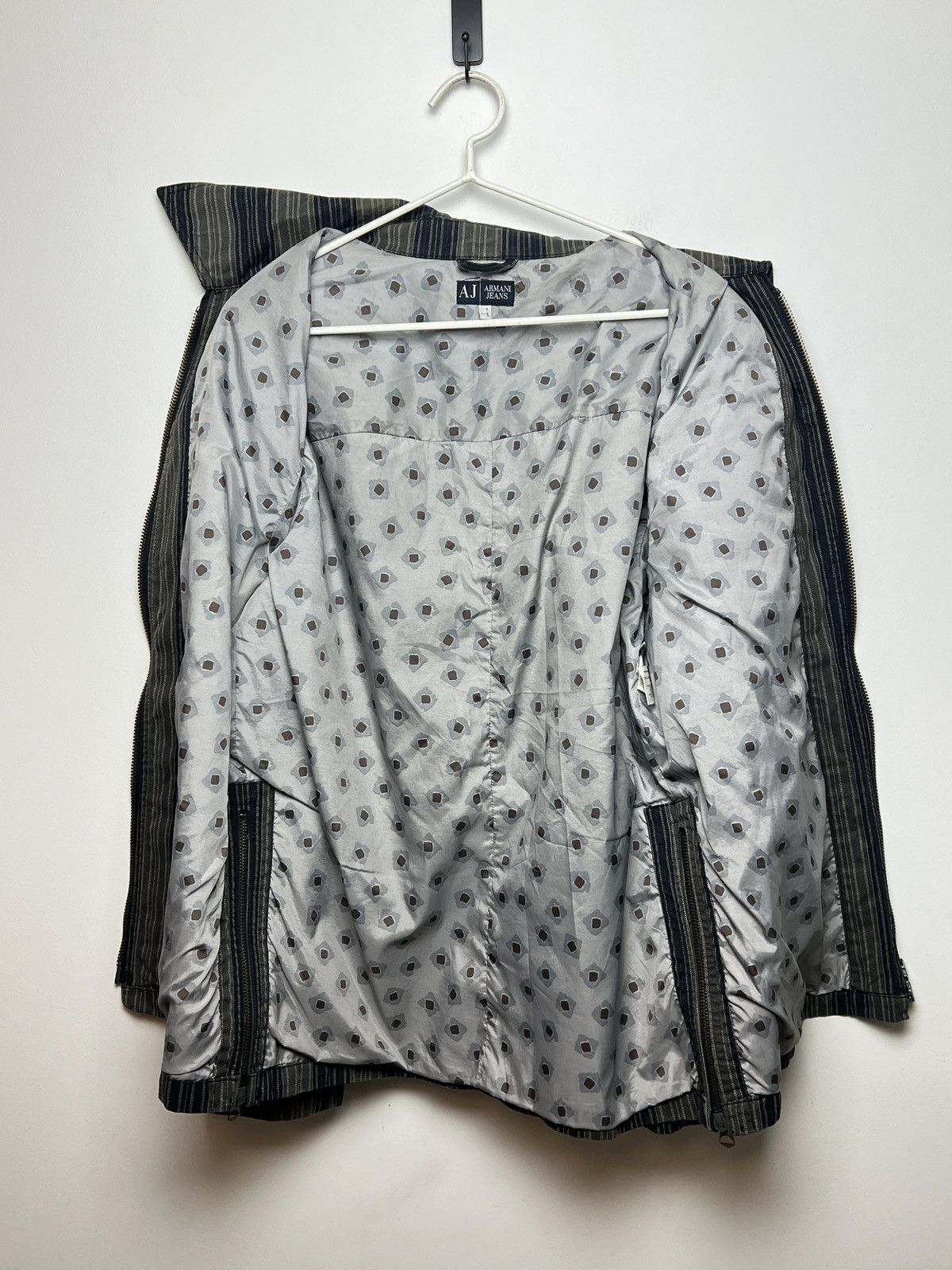 Giorgio Armani armani y2k archive solid work jacket Size US L / EU 52-54 / 3 - 11 Thumbnail