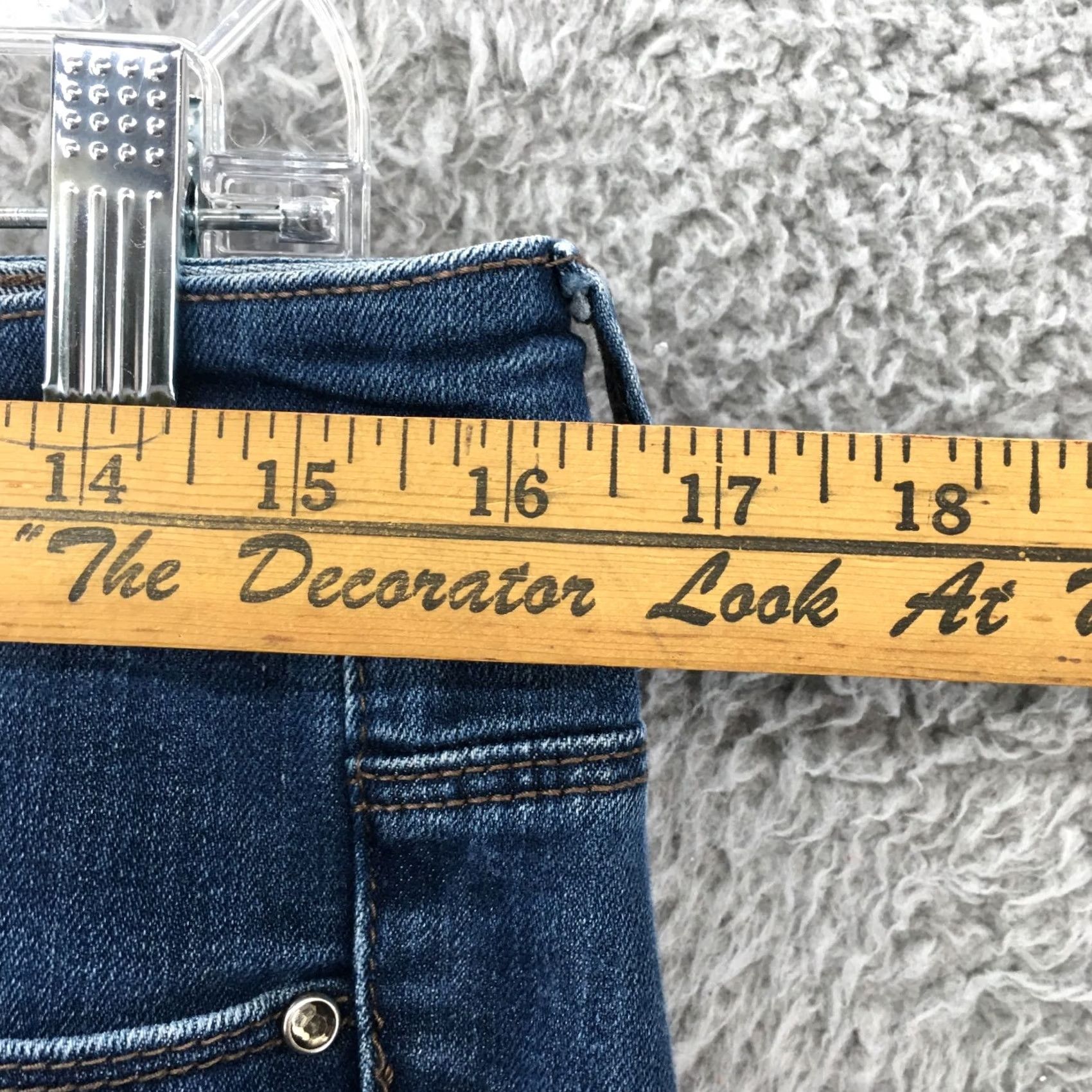 Calvin Klein Calvin Klein Bootcut Jeans Womens 30/10 Blue Denim Mid Rise Zip Jeans Mens? Size 30" / US 8 / IT 44 - 5 Thumbnail