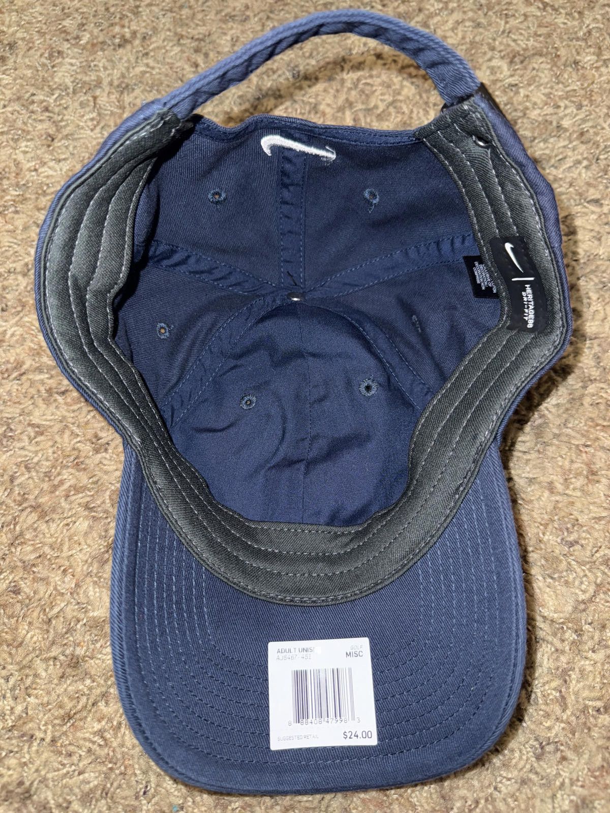 Nike Nike Heritage 86 Snapback Golf Cap Hat Size ONE SIZE - 9 Thumbnail