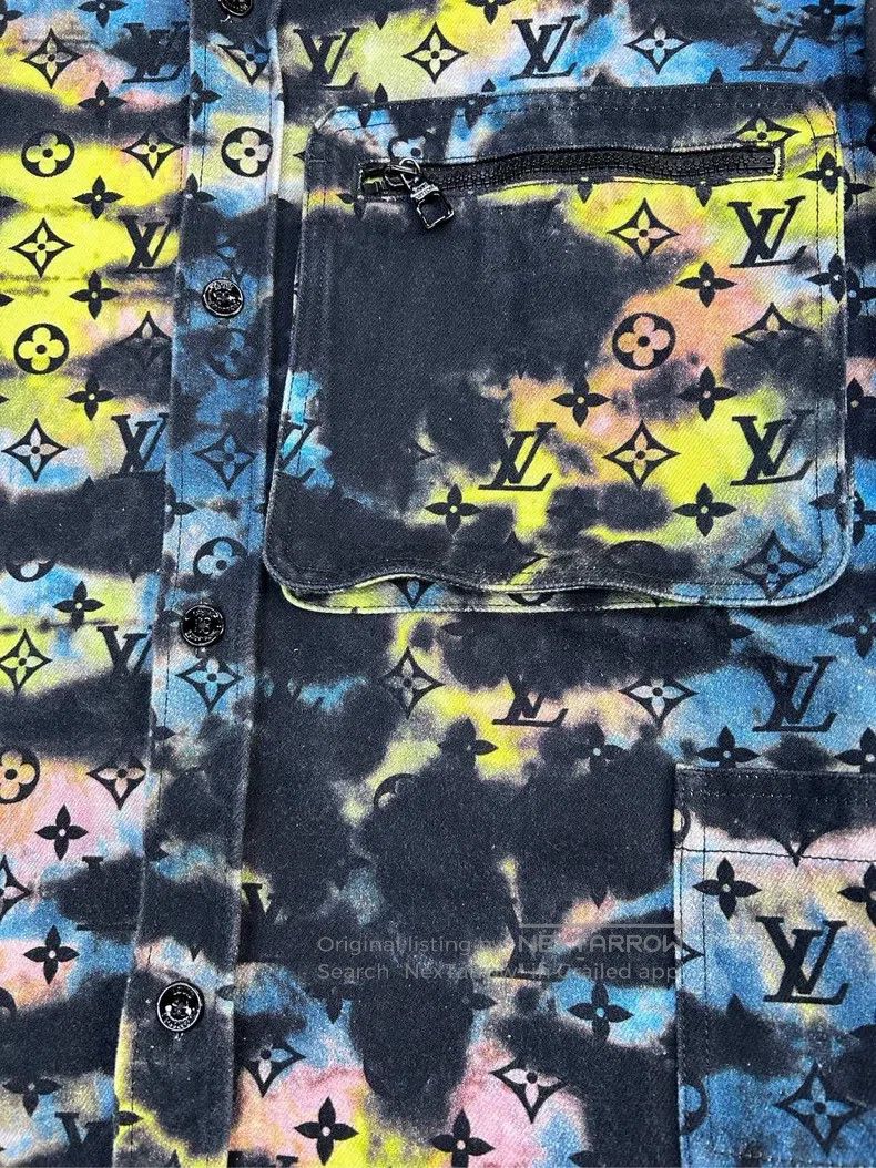 Louis Vuitton Louis Vuitton Tie-Dye Sunset Denim Jacket Size US S / EU 44-46 / 1 - 3 Thumbnail
