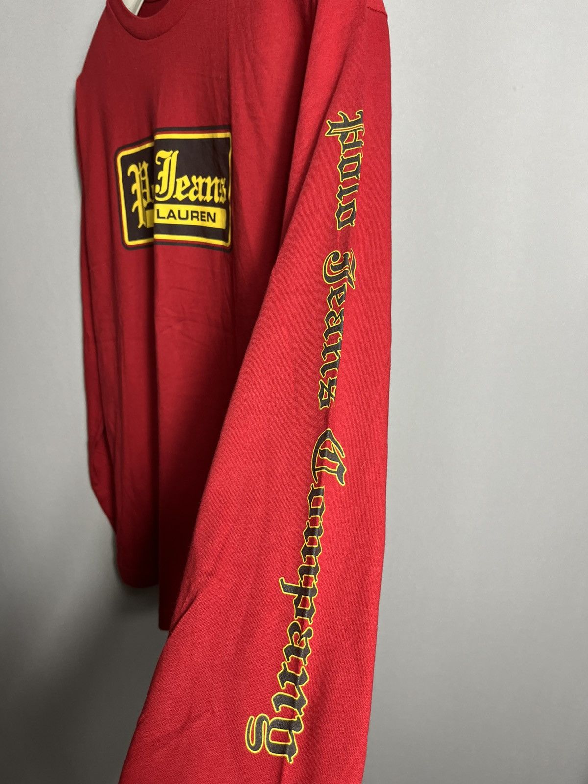 Polo Ralph Lauren Polo jeans ralph lauren long sleeve red shirt mens cotton Size US M / EU 48-50 / 2 - 3 Thumbnail