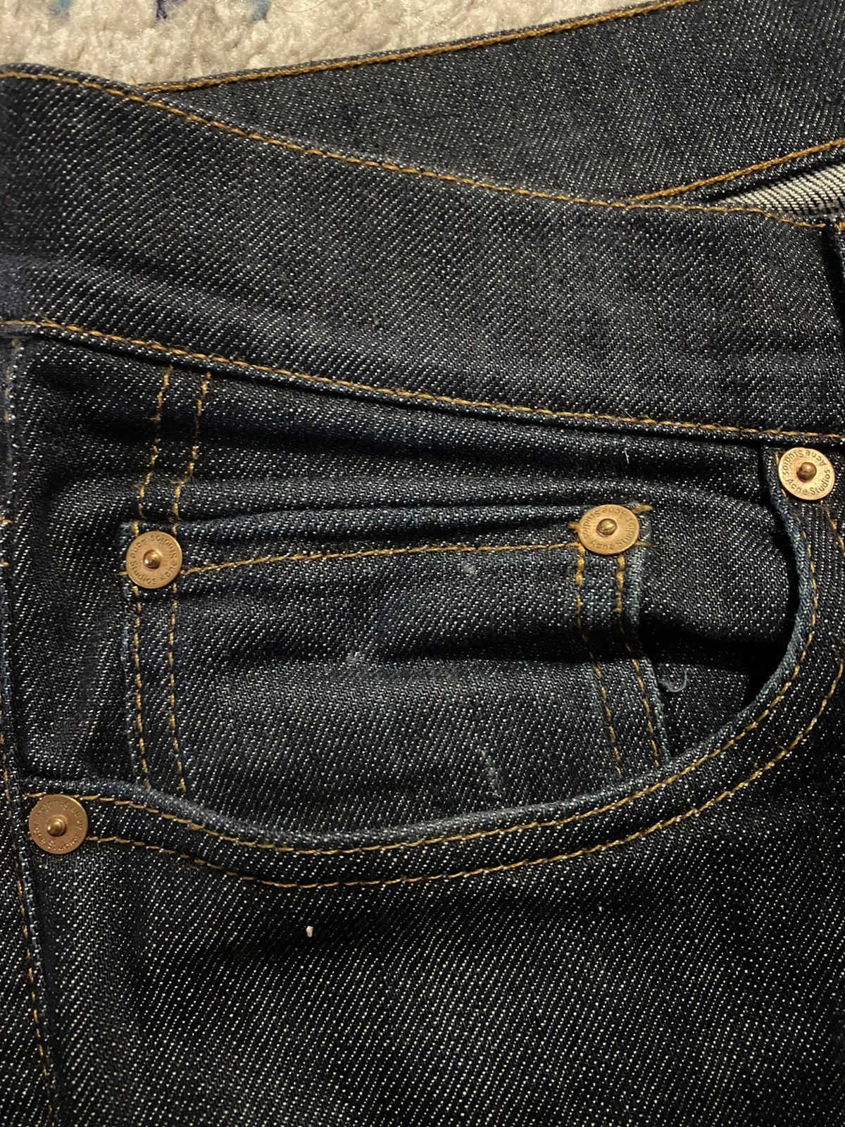 Acne Studios Acne Ace Raw Denim Jean Size US 32 / EU 48 - 7 Thumbnail