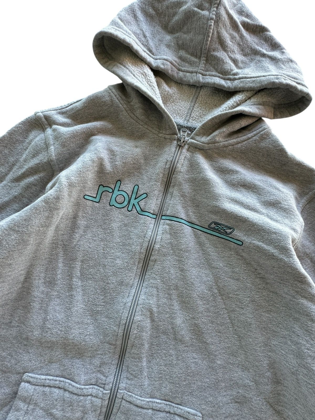 Reebok × Vintage Vintage Reebok Retro Graphic Print Zip Up Hoodie NO TAG Size US S / EU 44-46 / 1 - 3 Thumbnail