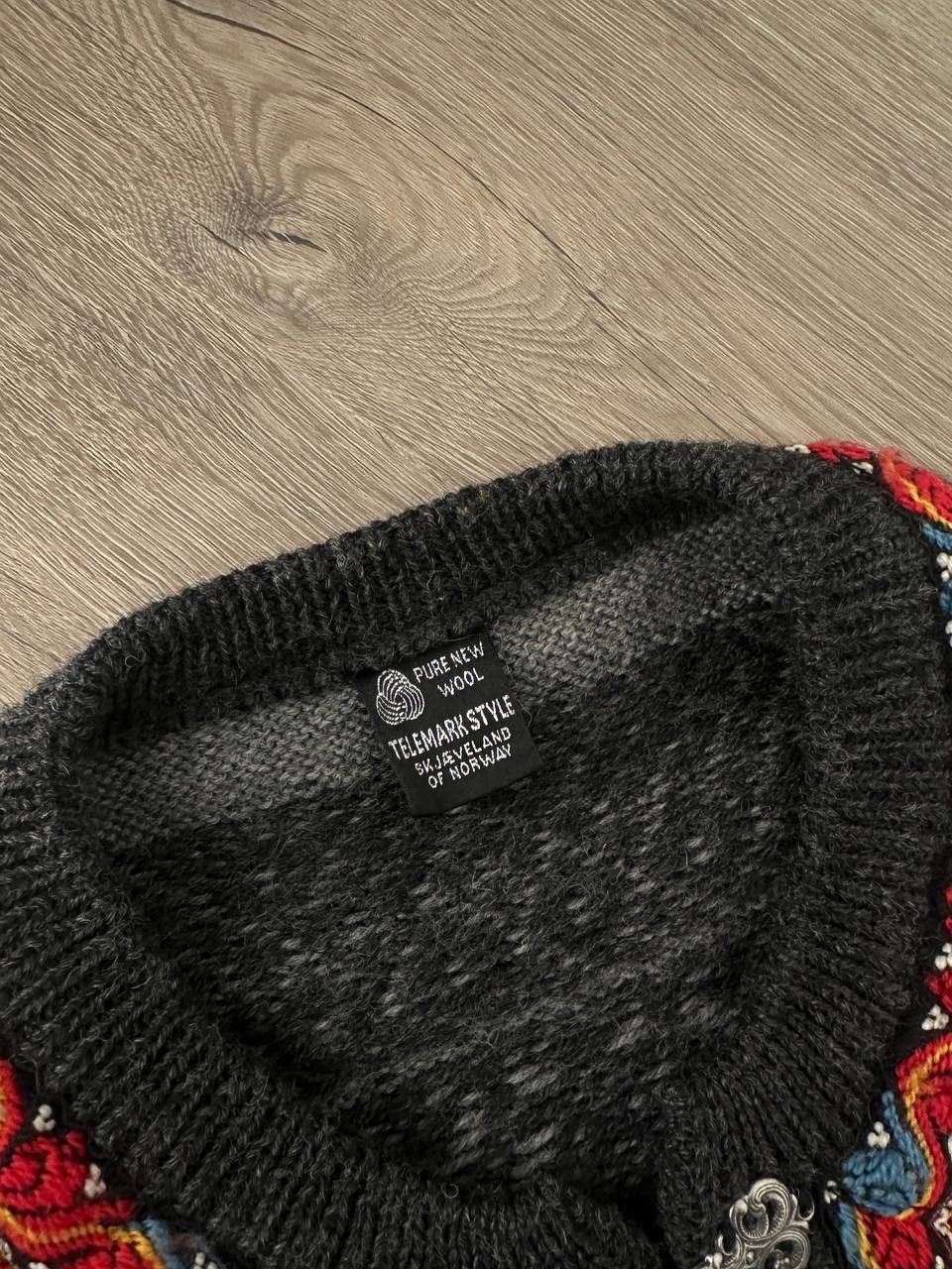 Dale Of Norway × Vintage Vintage Nordman Land 80’s Wool Cardigan Claps Sweater Size US L / EU 52-54 / 3 - 9 Thumbnail