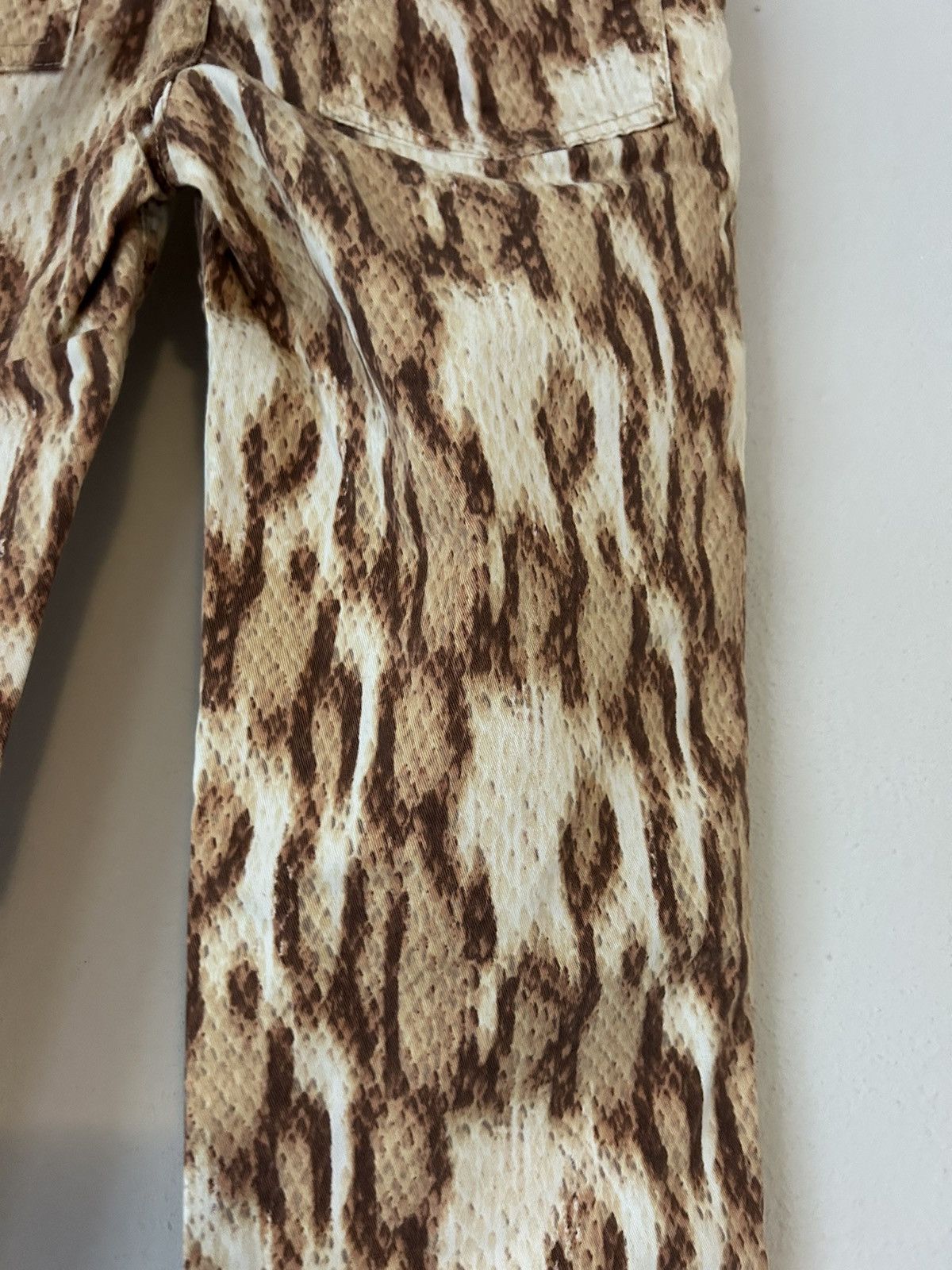 Just Cavalli Just Cavalli Snake Print Pants, Made in Italy Size 28" / US 6 / IT 42 - 13 Thumbnail