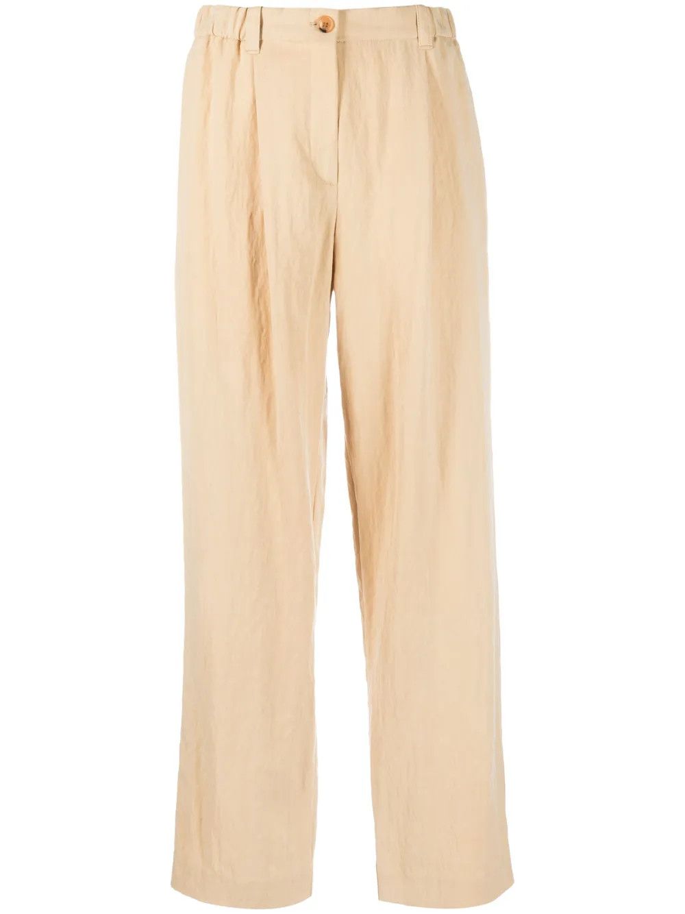 Kenzo o1y1025 Casual Pant in Beige Size 26" / US 2 / IT 38 - 1 Thumbnail