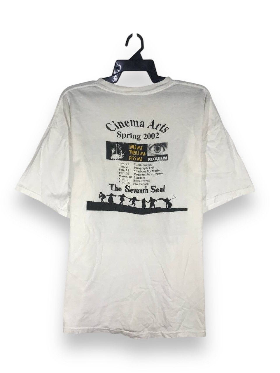 Vintage Vintage horror movie the seventh seal jesus of montreal Size US XL / EU 56 / 4 - 5 Thumbnail